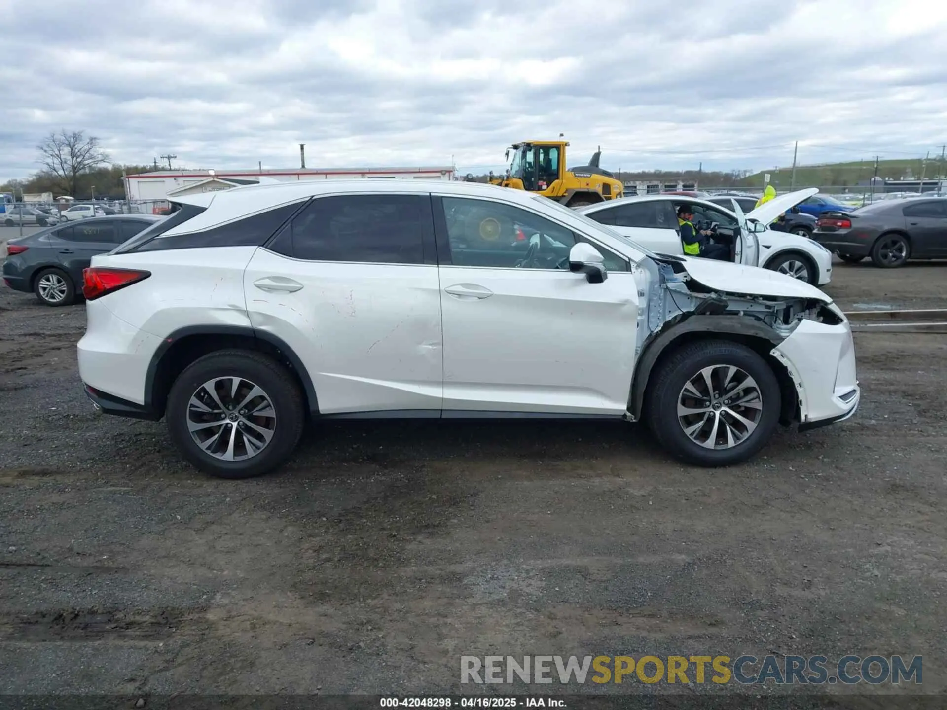 13 Фотография поврежденного автомобиля JTJHZMDA7M2051246 LEXUS RX 350 2021