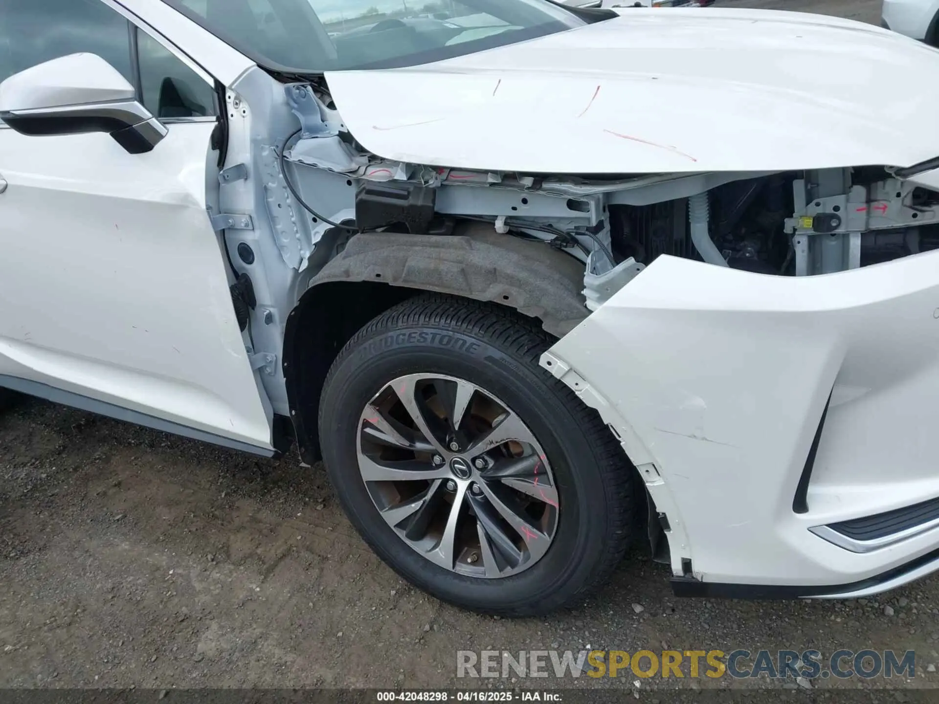 6 Фотография поврежденного автомобиля JTJHZMDA7M2051246 LEXUS RX 350 2021