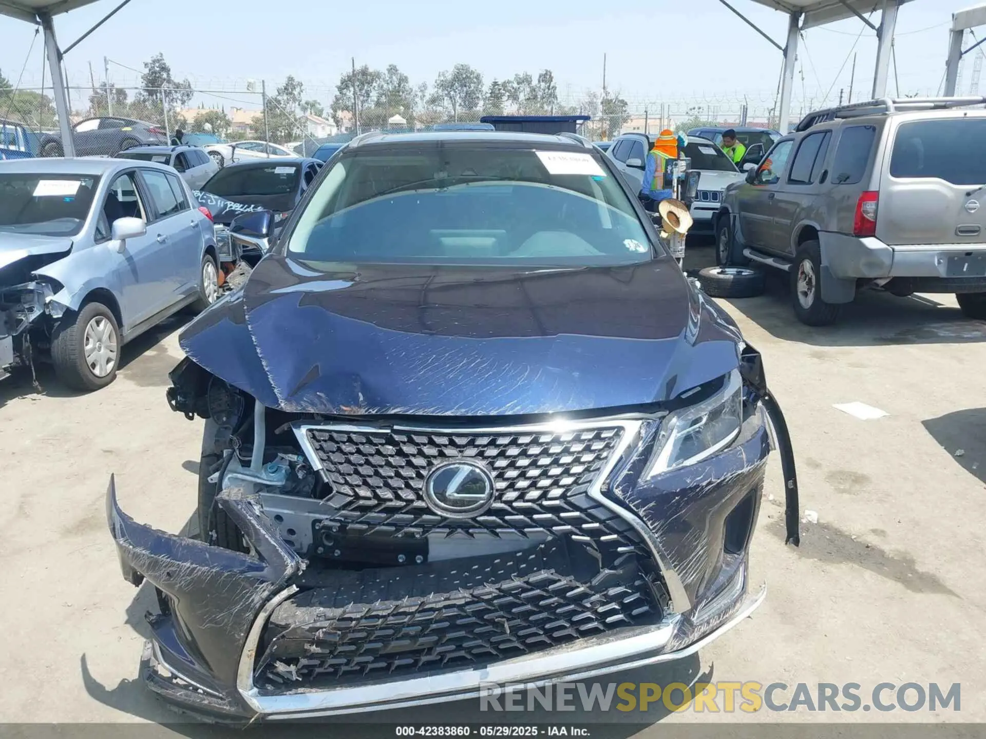 13 Photograph of a damaged car JTJHZMDA9M2053659 LEXUS RX 350 2021