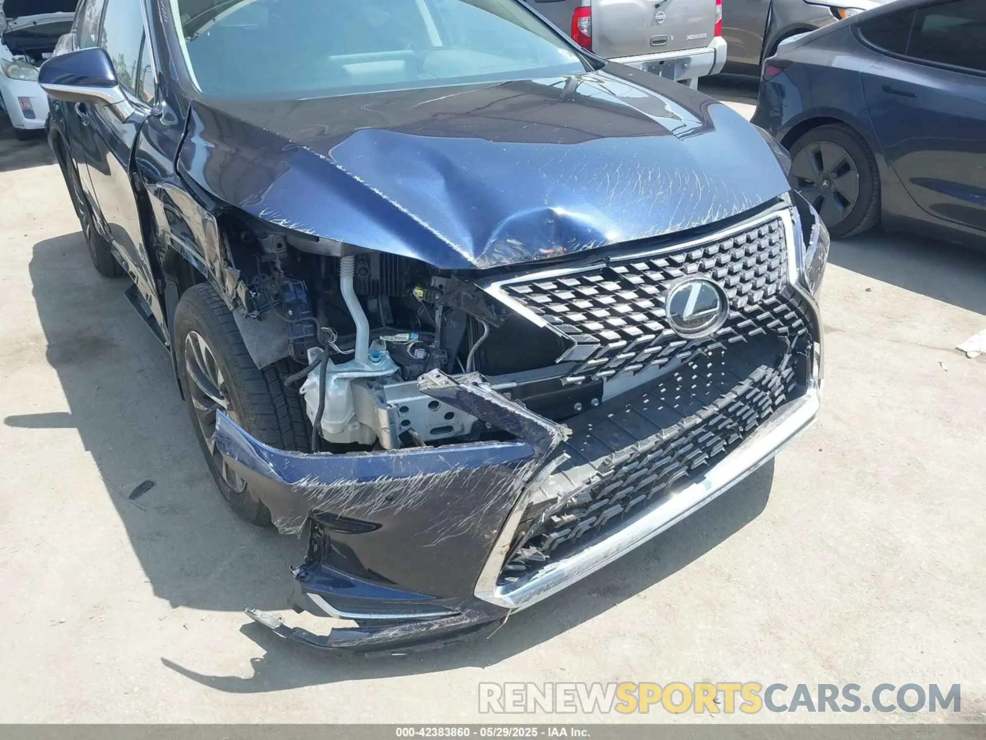6 Photograph of a damaged car JTJHZMDA9M2053659 LEXUS RX 350 2021
