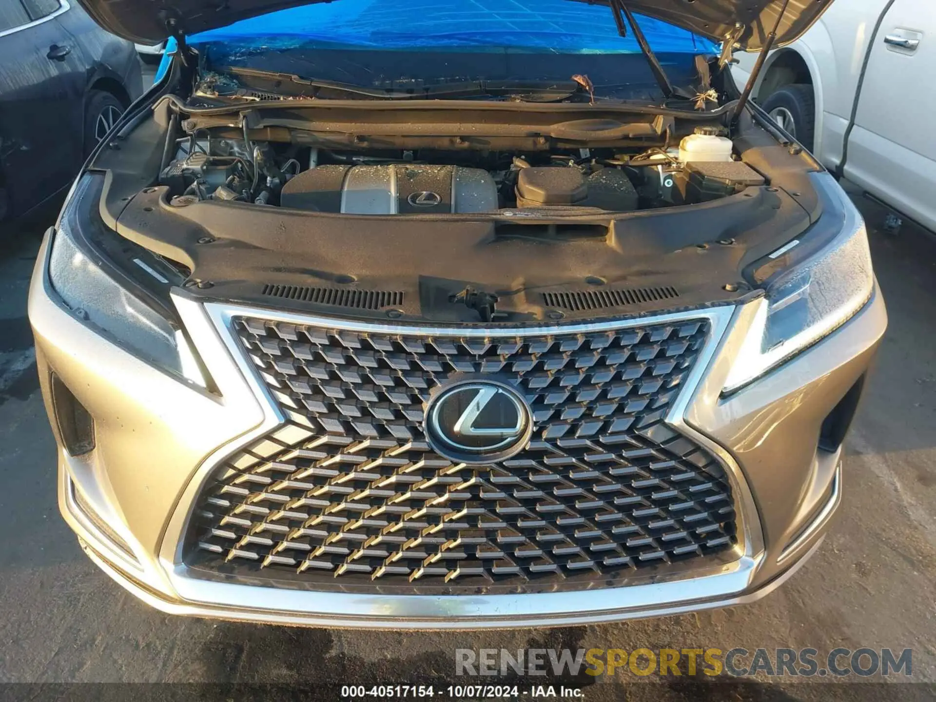 10 Фотография поврежденного автомобиля 2T2AZMAA1NC222029 LEXUS RX 350 2022