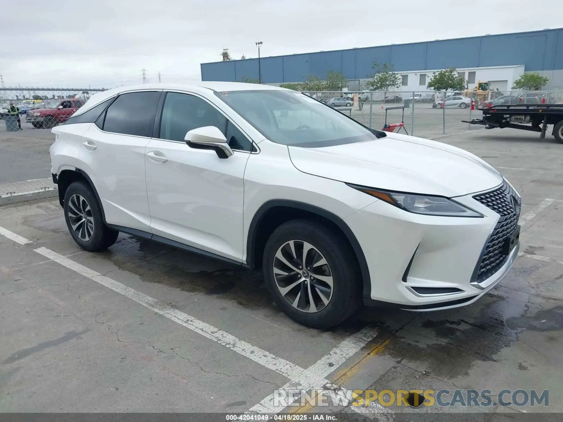 1 Photograph of a damaged car 2T2AZMAA2NC238028 LEXUS RX 350 2022