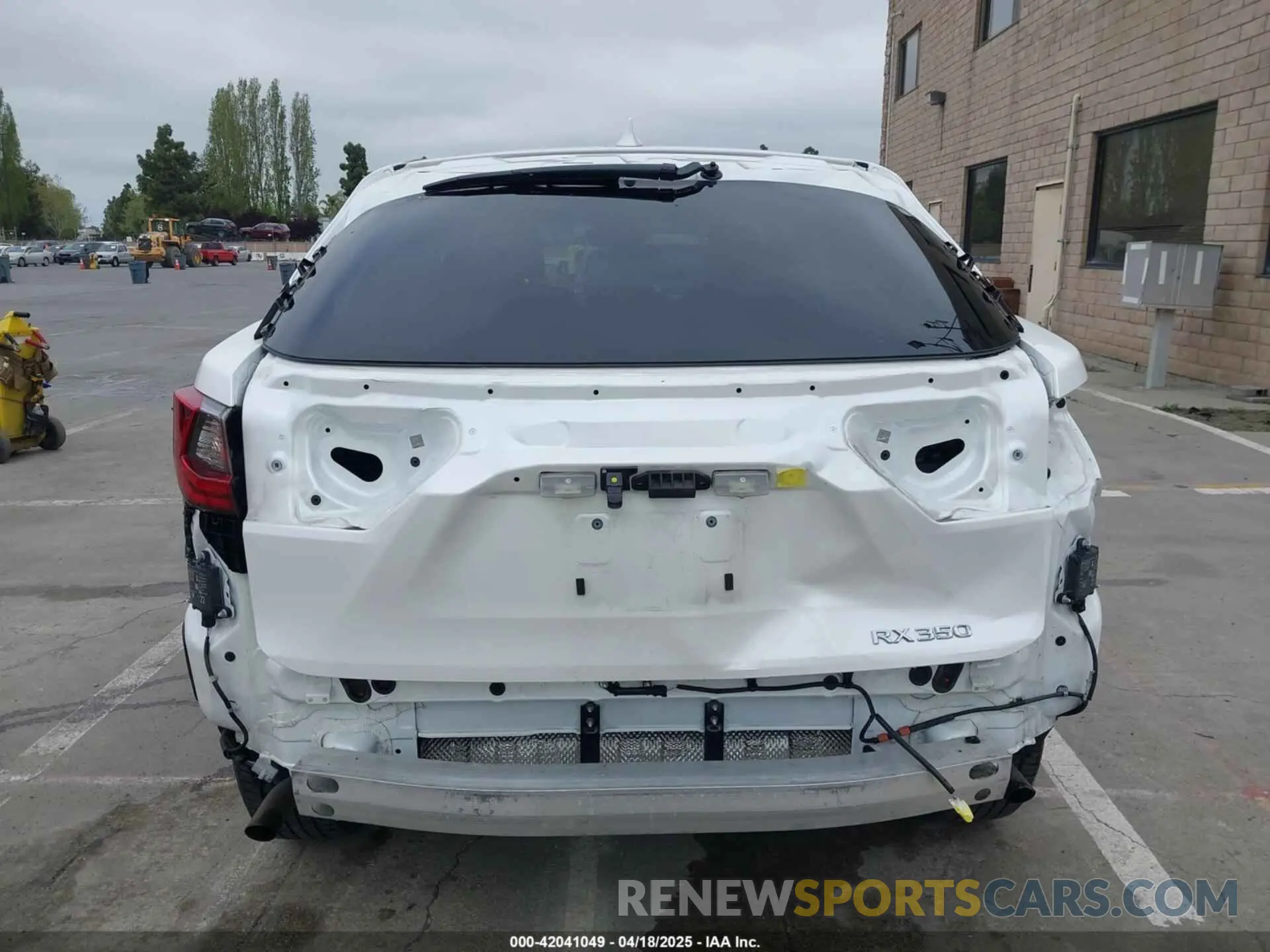 17 Photograph of a damaged car 2T2AZMAA2NC238028 LEXUS RX 350 2022