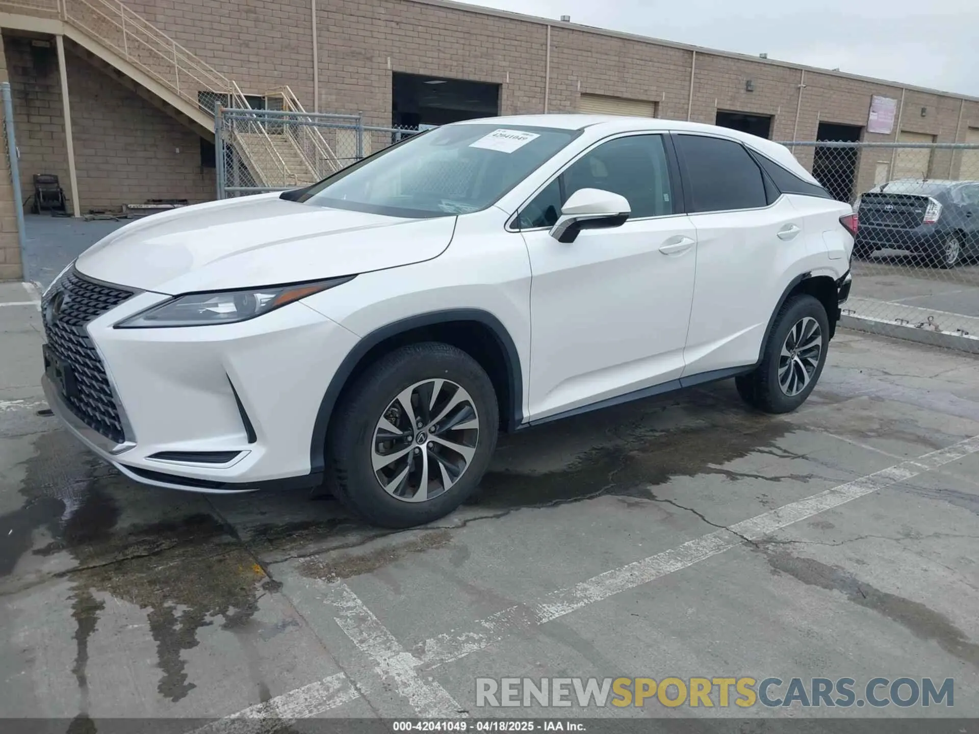 2 Photograph of a damaged car 2T2AZMAA2NC238028 LEXUS RX 350 2022