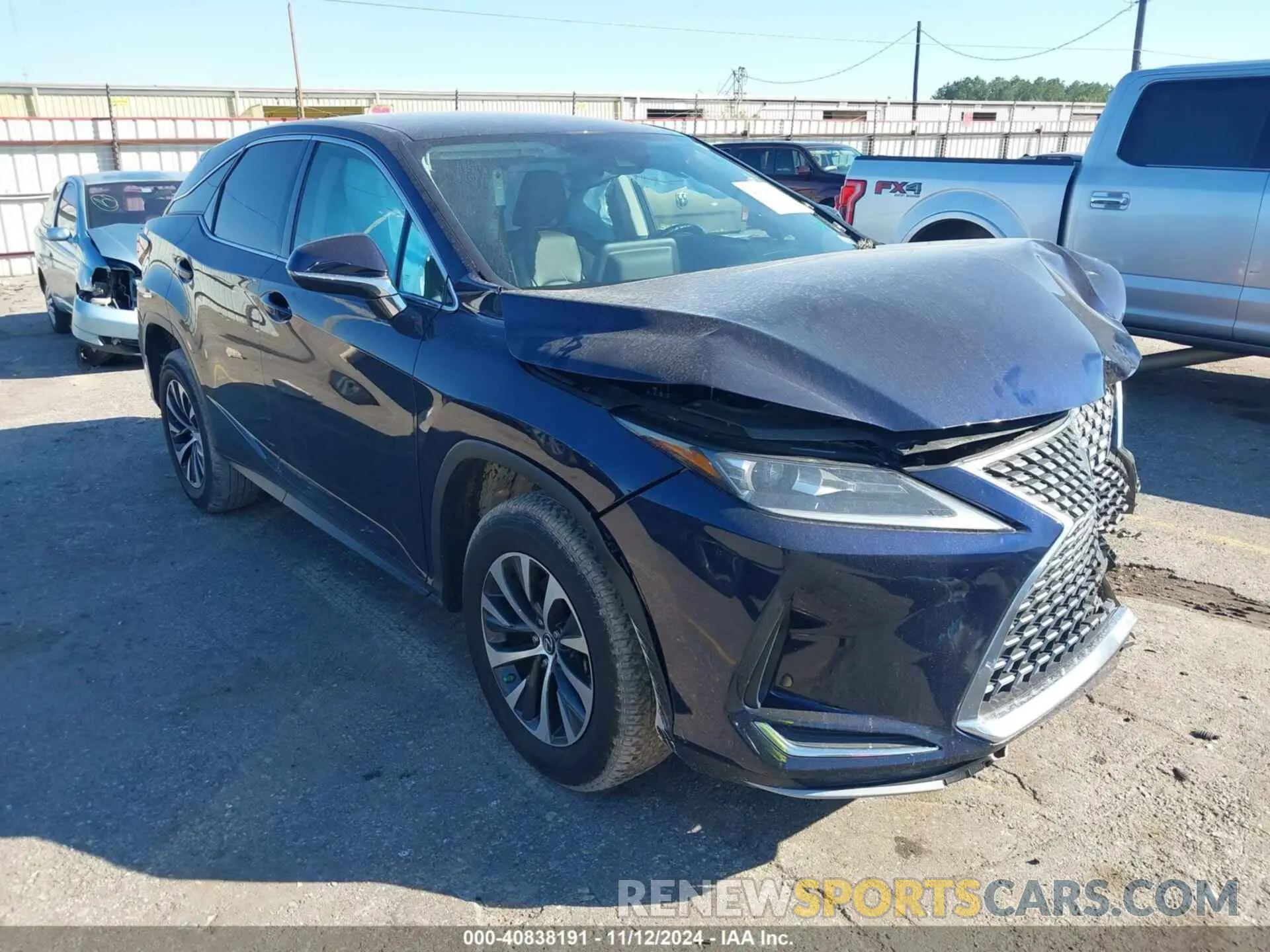 1 Photograph of a damaged car 2T2AZMAA8NC231147 LEXUS RX 350 2022