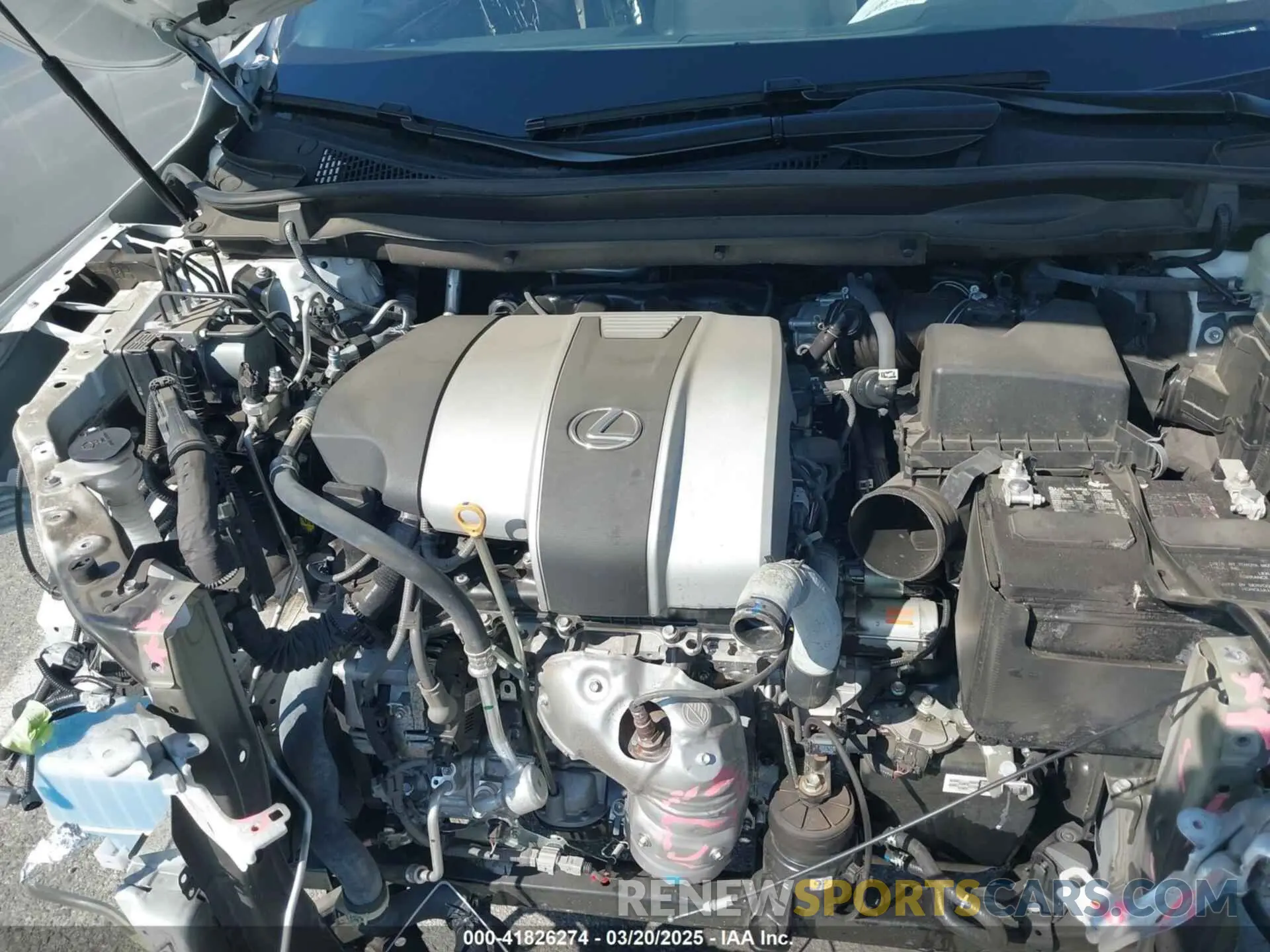10 Фотография поврежденного автомобиля 2T2AZMAA8NC240401 LEXUS RX 350 2022