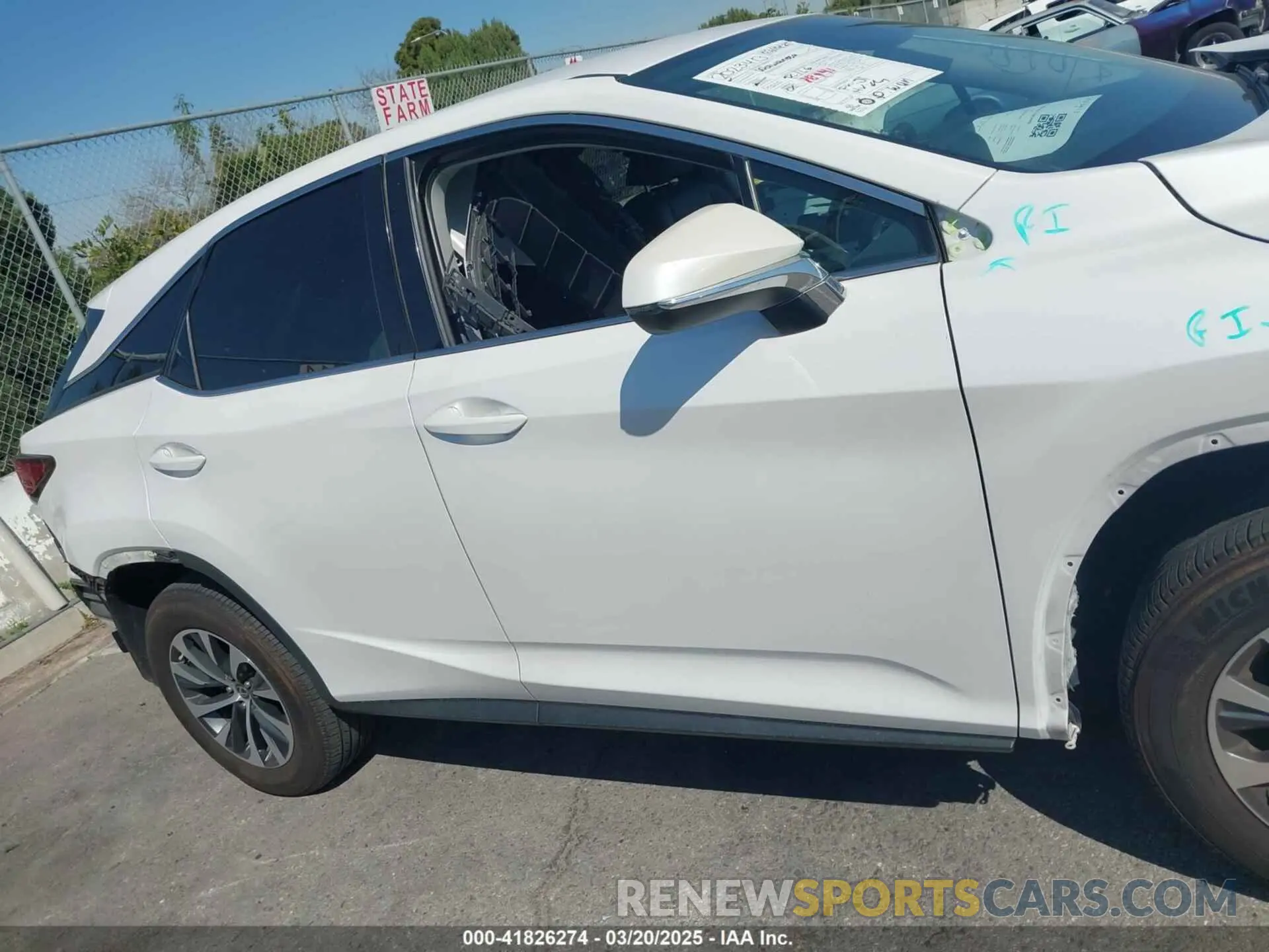 13 Фотография поврежденного автомобиля 2T2AZMAA8NC240401 LEXUS RX 350 2022