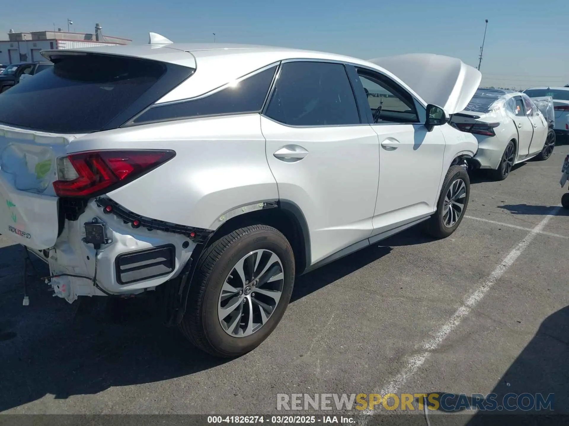 19 Фотография поврежденного автомобиля 2T2AZMAA8NC240401 LEXUS RX 350 2022