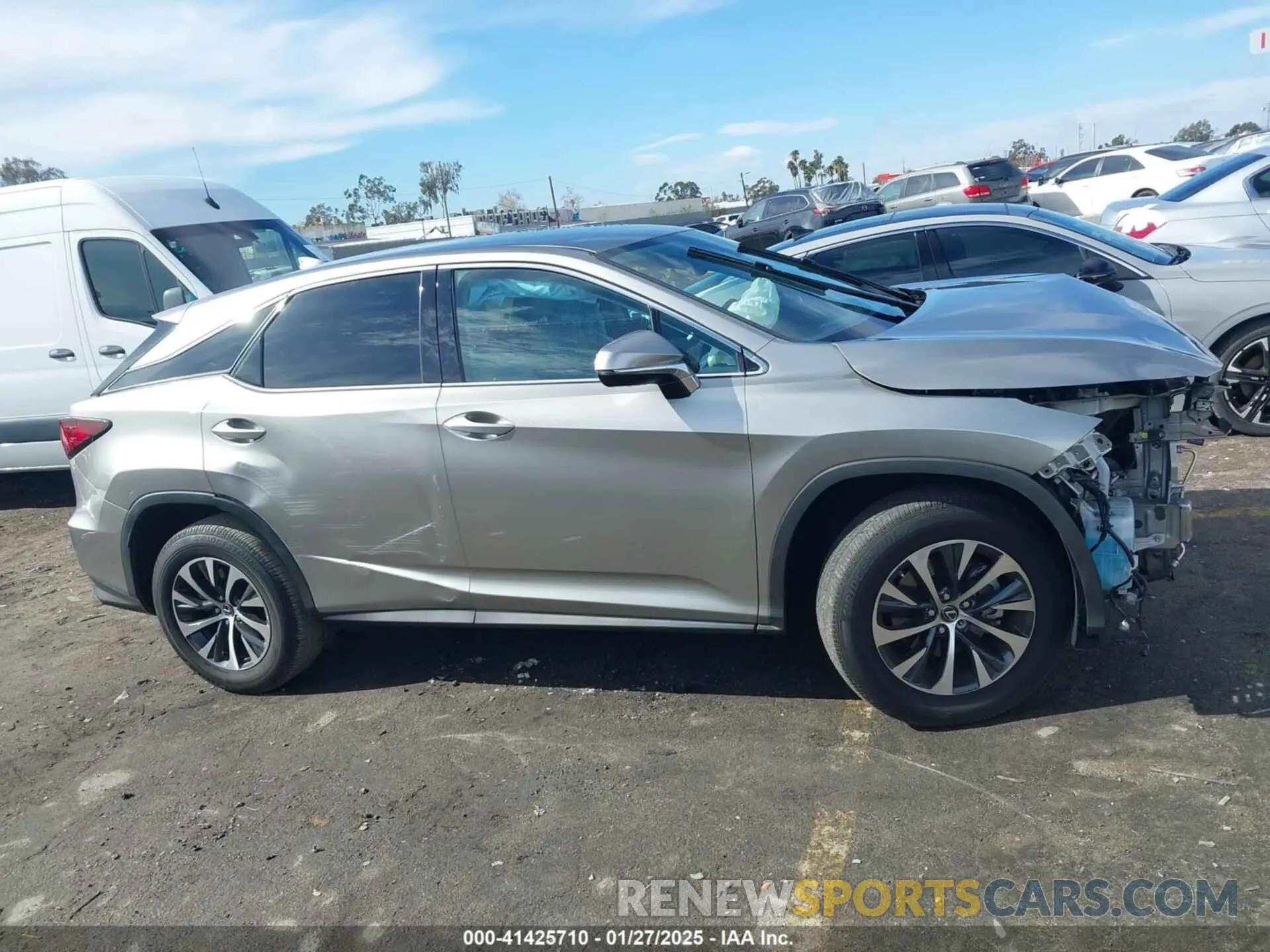 14 Photograph of a damaged car 2T2AZMAAXNC228573 LEXUS RX 350 2022