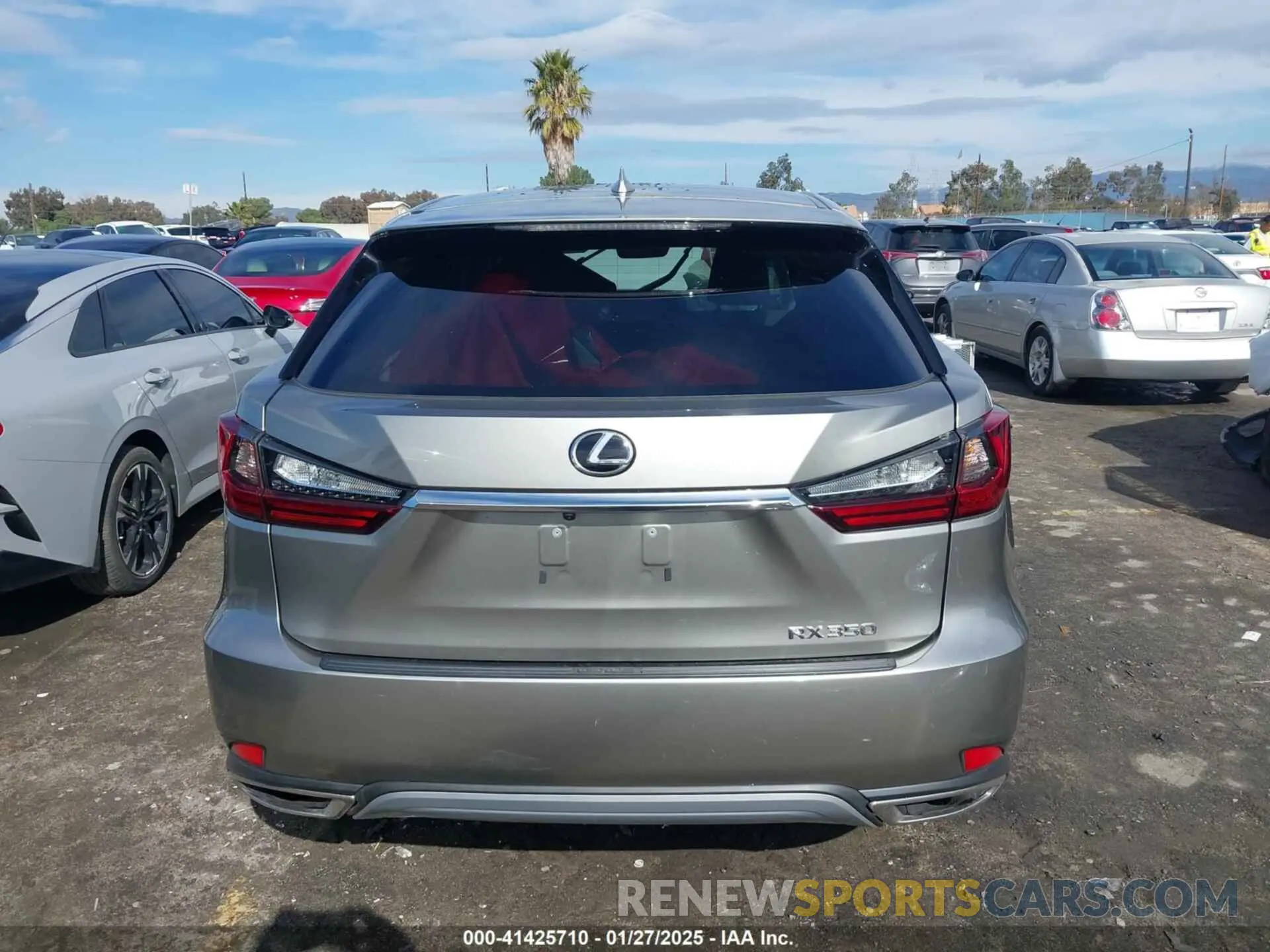 17 Photograph of a damaged car 2T2AZMAAXNC228573 LEXUS RX 350 2022