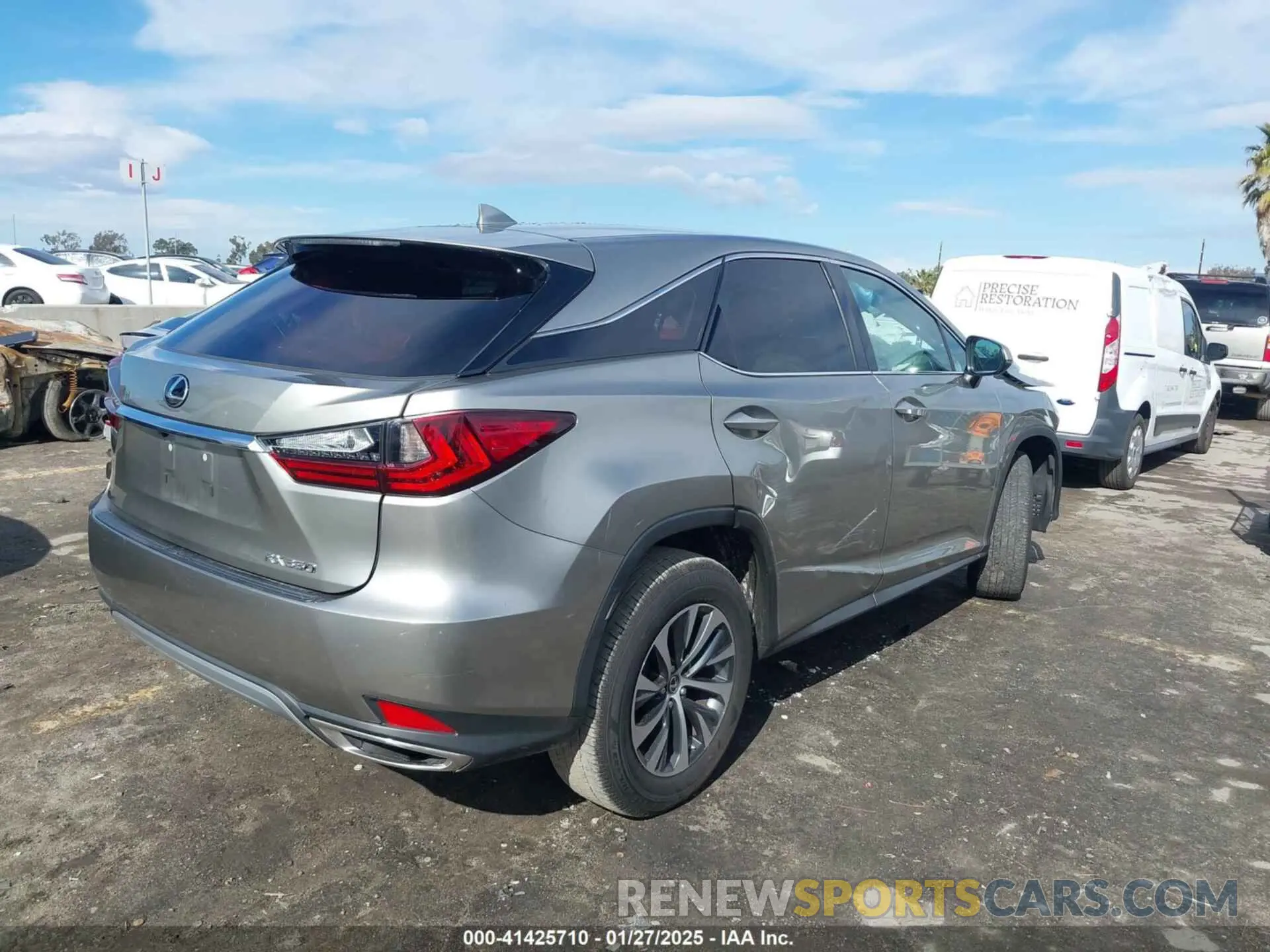 4 Photograph of a damaged car 2T2AZMAAXNC228573 LEXUS RX 350 2022