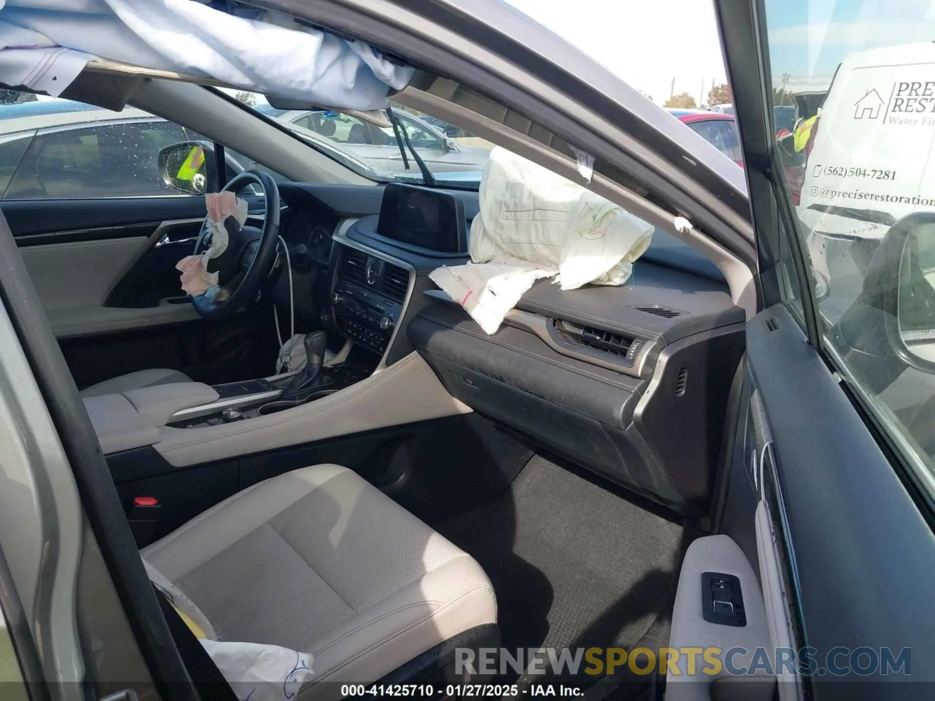 5 Photograph of a damaged car 2T2AZMAAXNC228573 LEXUS RX 350 2022