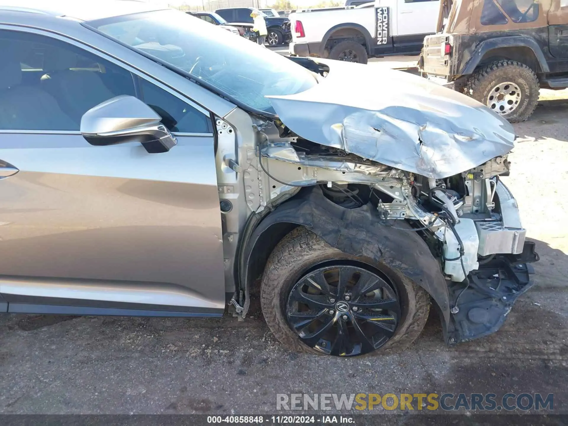 19 Photograph of a damaged car 2T2HZMAA0NC253318 LEXUS RX 350 2022