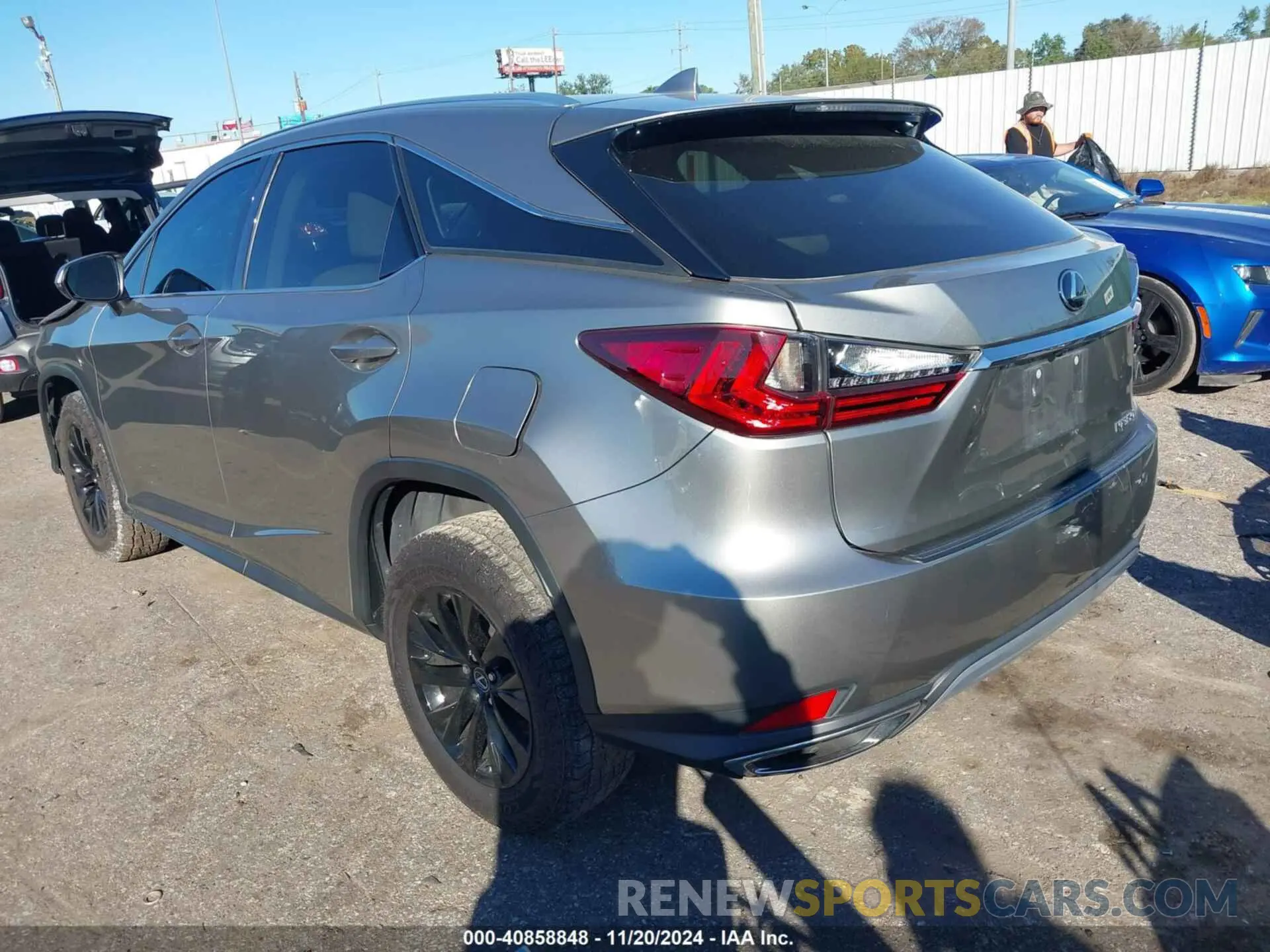3 Photograph of a damaged car 2T2HZMAA0NC253318 LEXUS RX 350 2022