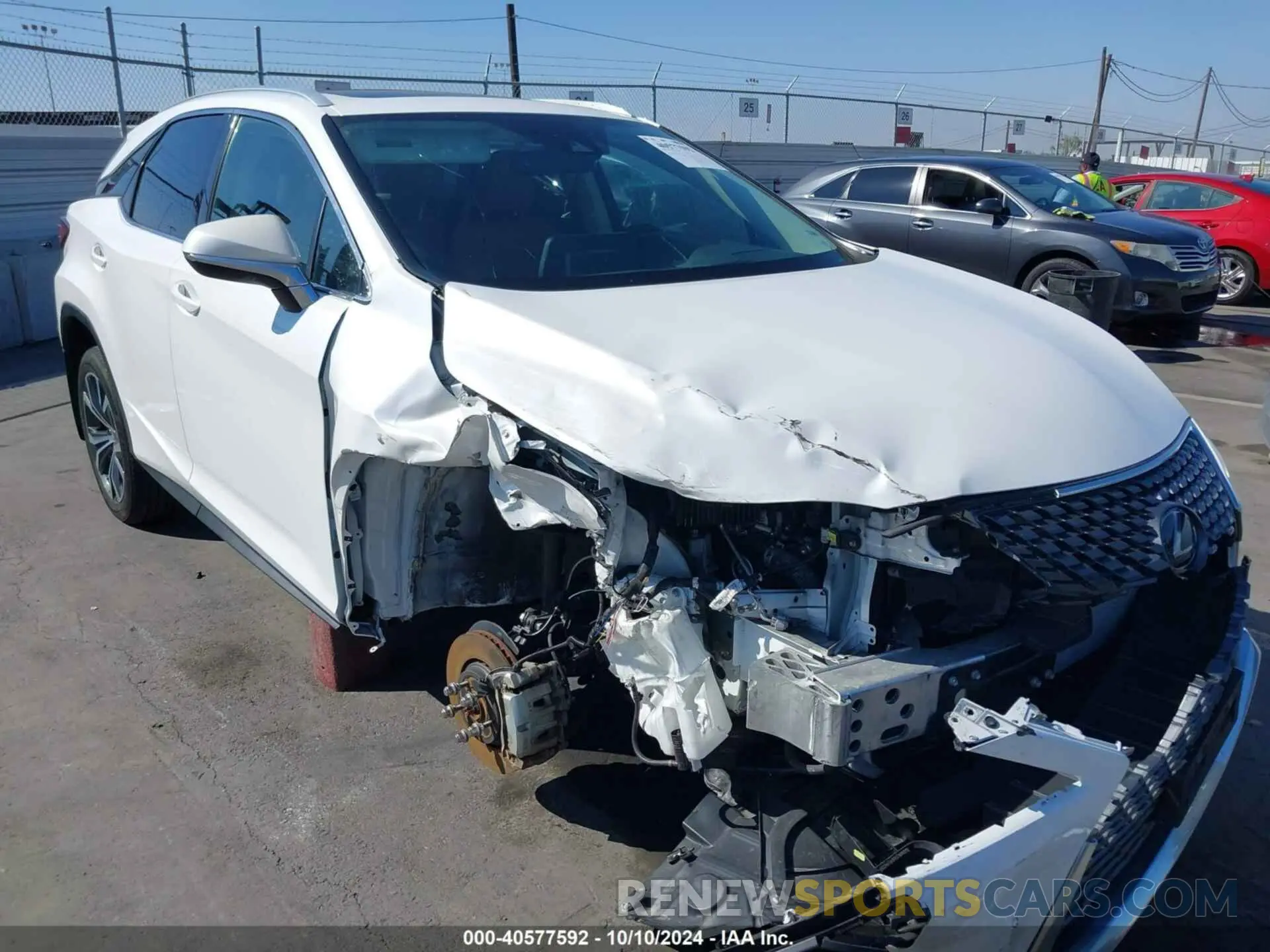 6 Photograph of a damaged car 2T2HZMAA0NC253884 LEXUS RX 350 2022