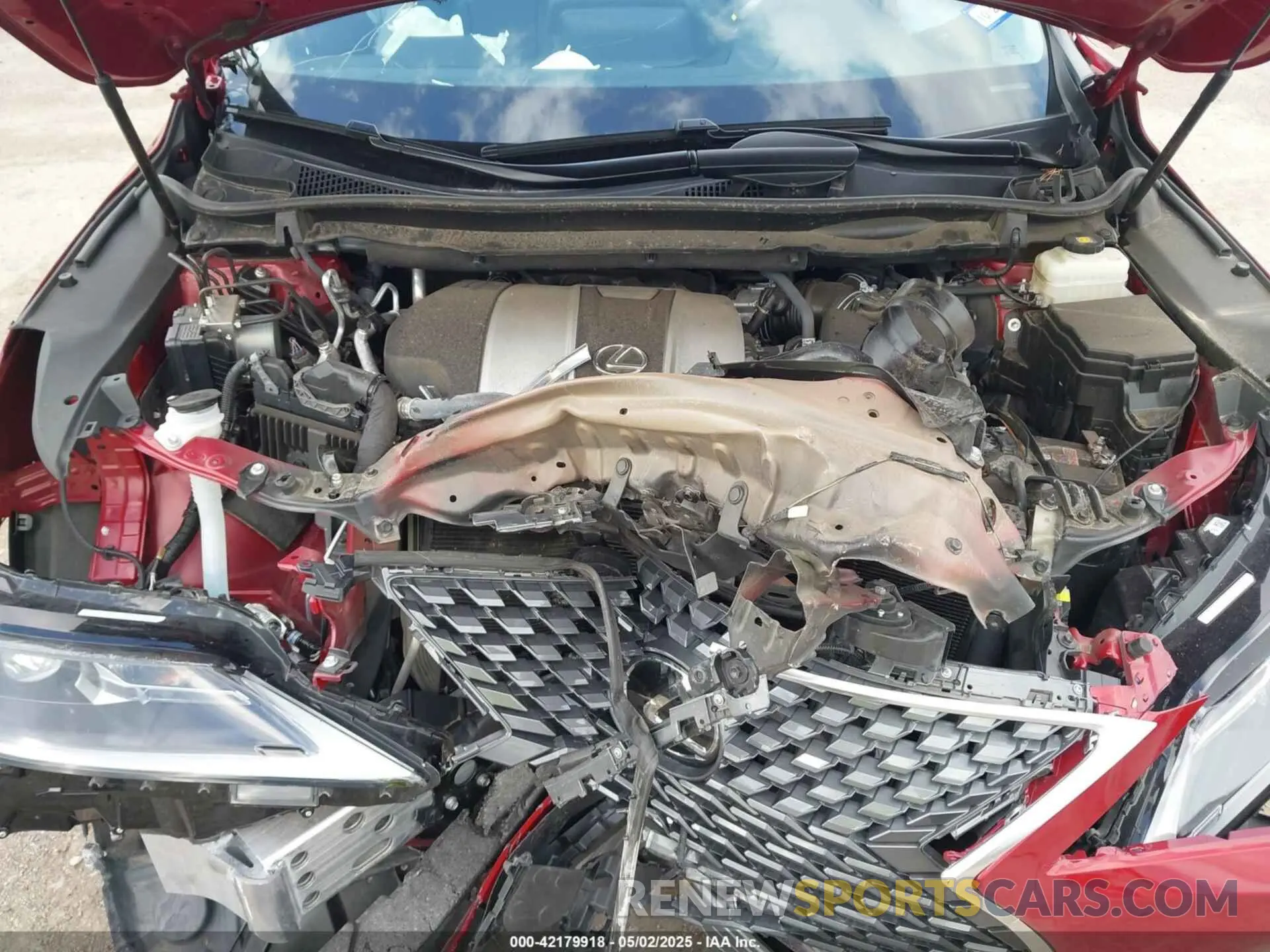 10 Photograph of a damaged car 2T2HZMAA0NC256932 LEXUS RX 350 2022