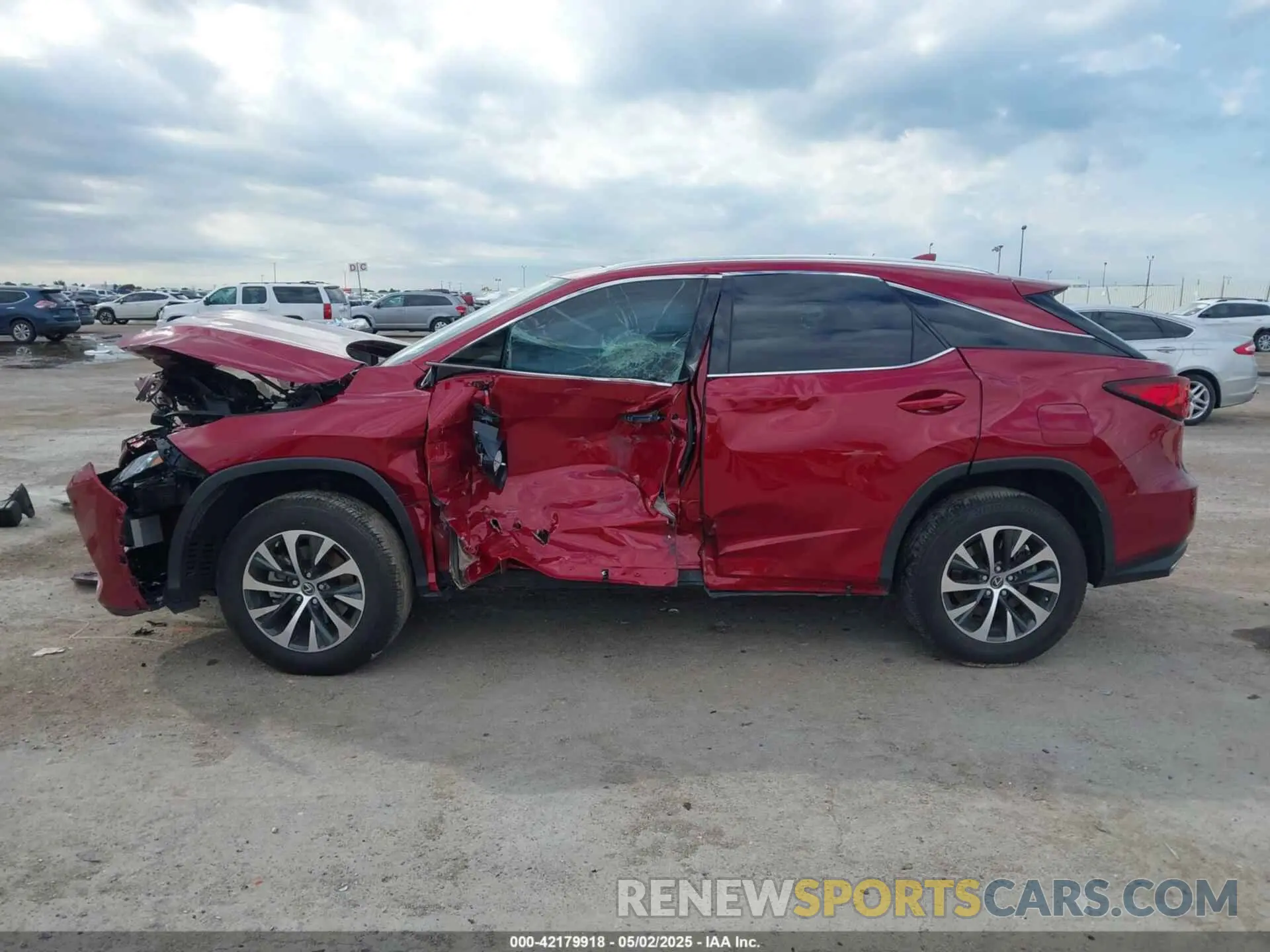 14 Photograph of a damaged car 2T2HZMAA0NC256932 LEXUS RX 350 2022