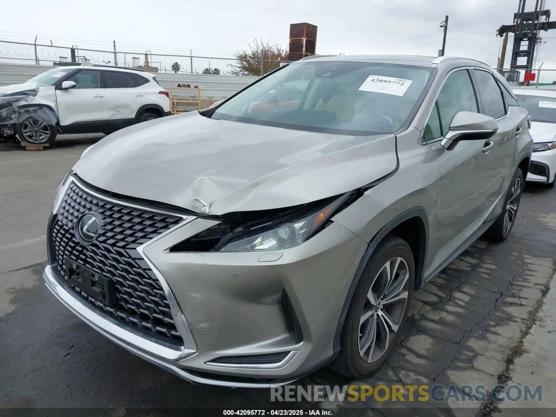 6 Photograph of a damaged car 2T2HZMAA1NC241789 LEXUS RX 350 2022