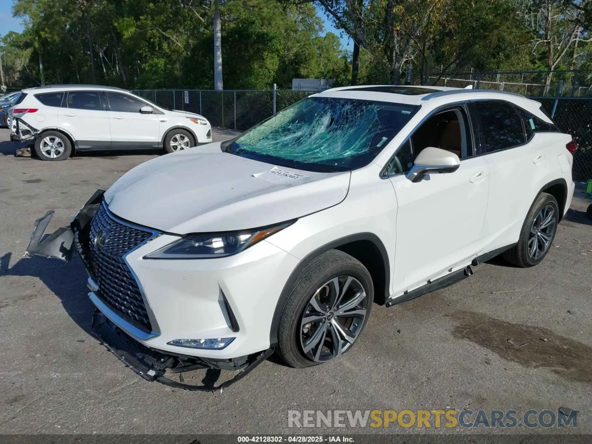 6 Фотография поврежденного автомобиля 2T2HZMAA2NC241719 LEXUS RX 350 2022