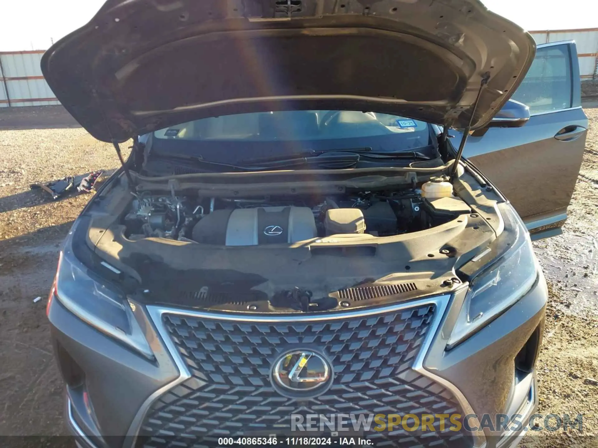 10 Фотография поврежденного автомобиля 2T2HZMAA3NC226730 LEXUS RX 350 2022
