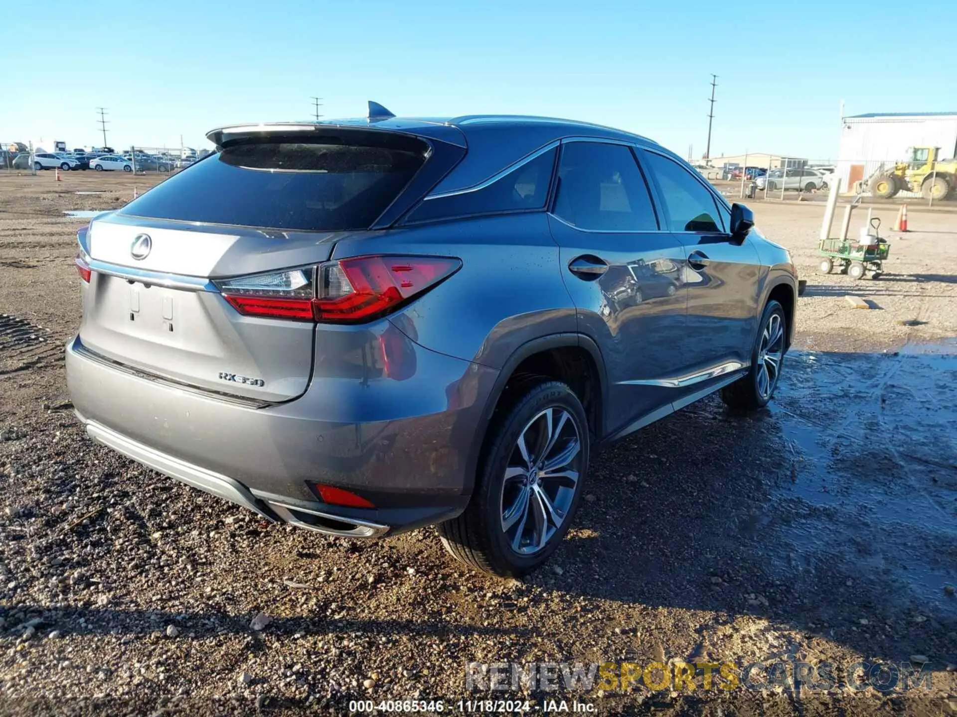 4 Фотография поврежденного автомобиля 2T2HZMAA3NC226730 LEXUS RX 350 2022
