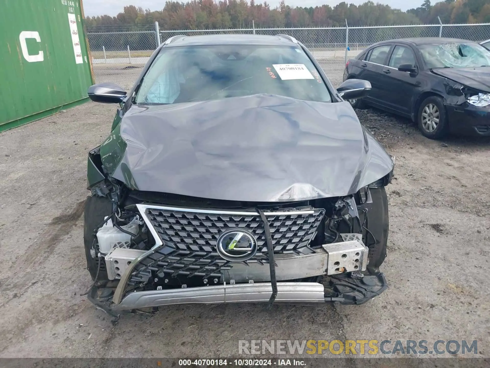 11 Фотография поврежденного автомобиля 2T2HZMAA5NC243531 LEXUS RX 350 2022