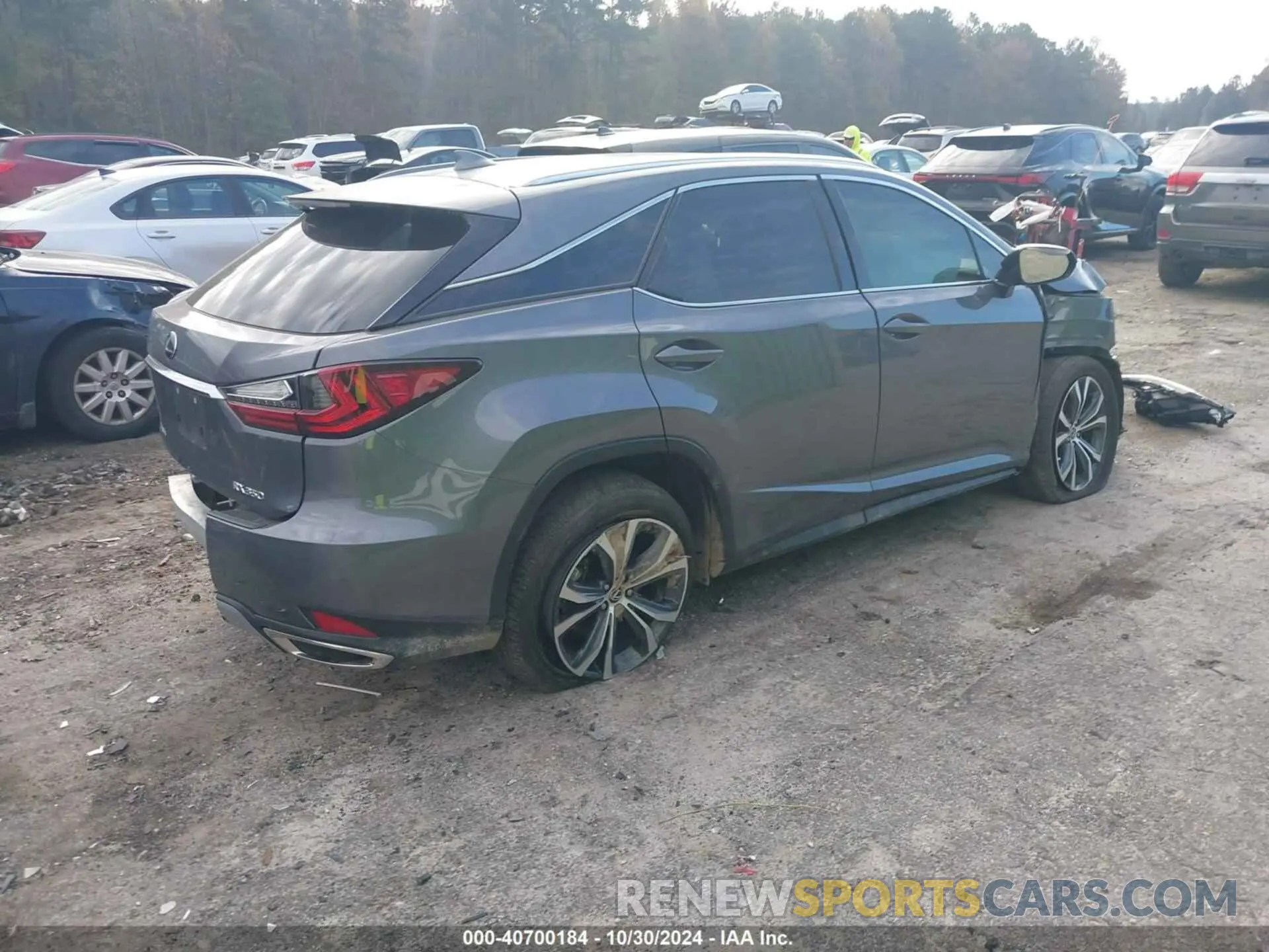 4 Фотография поврежденного автомобиля 2T2HZMAA5NC243531 LEXUS RX 350 2022