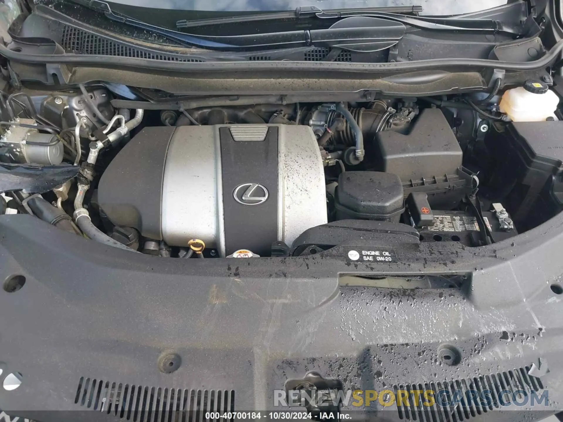 9 Фотография поврежденного автомобиля 2T2HZMAA5NC243531 LEXUS RX 350 2022