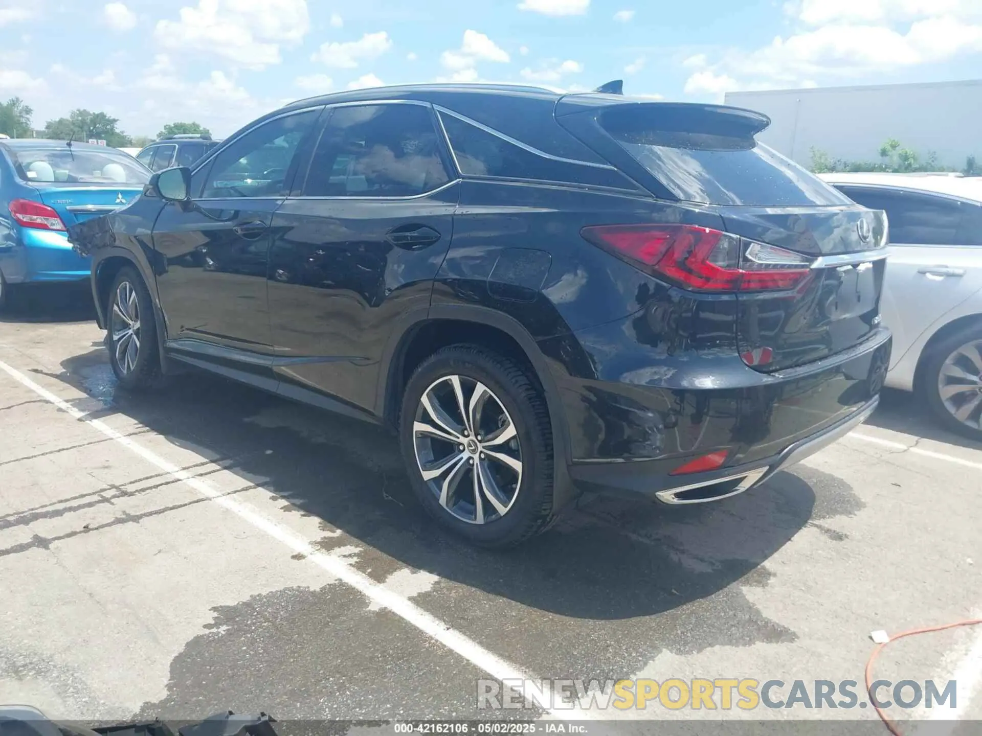 3 Photograph of a damaged car 2T2HZMAA5NC258871 LEXUS RX 350 2022