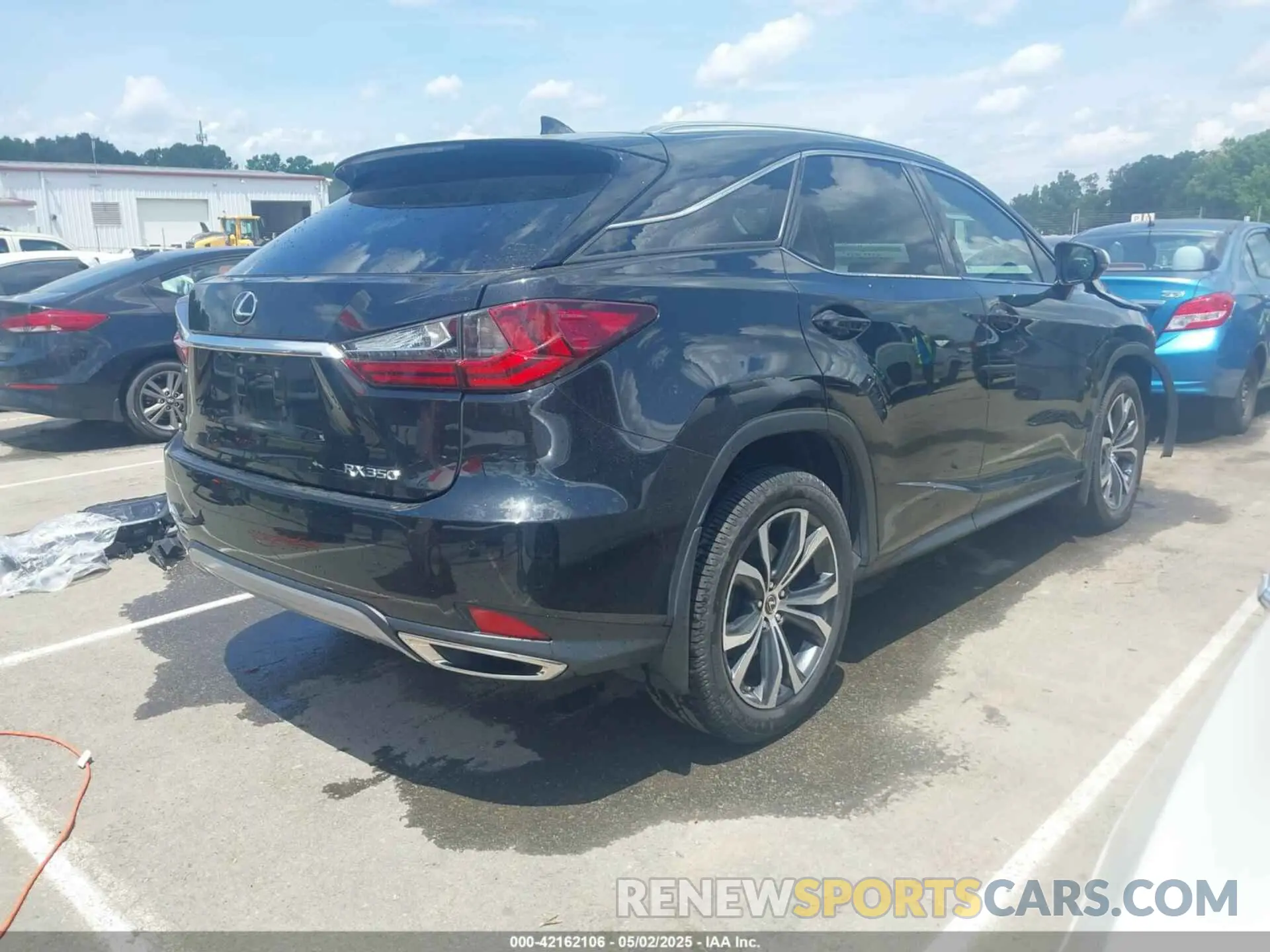 4 Photograph of a damaged car 2T2HZMAA5NC258871 LEXUS RX 350 2022