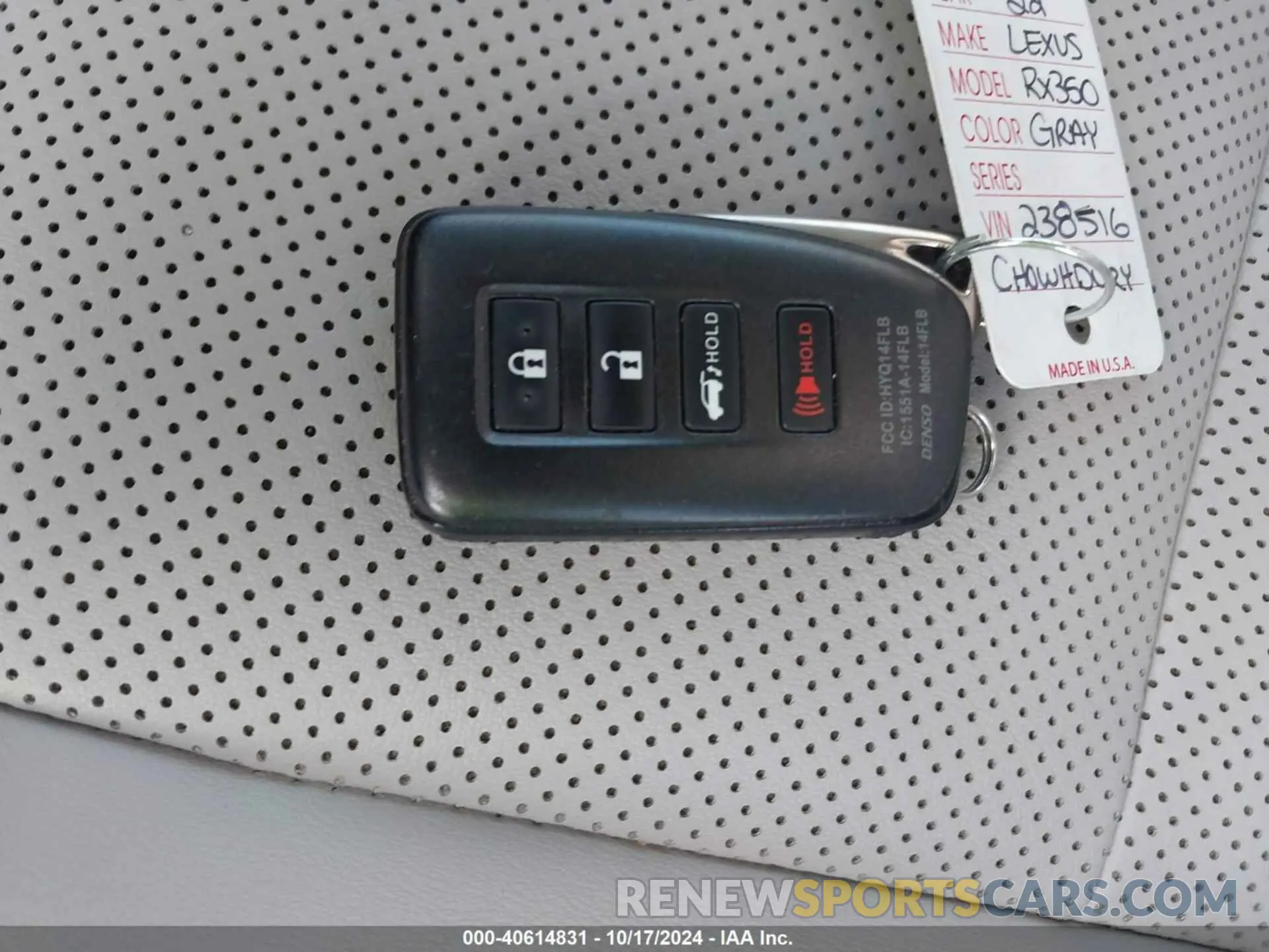 11 Фотография поврежденного автомобиля 2T2HZMAA6NC238516 LEXUS RX 350 2022