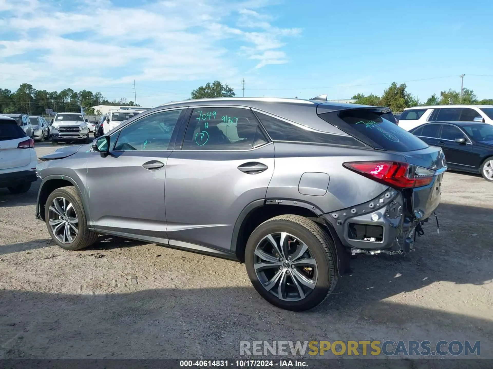14 Фотография поврежденного автомобиля 2T2HZMAA6NC238516 LEXUS RX 350 2022