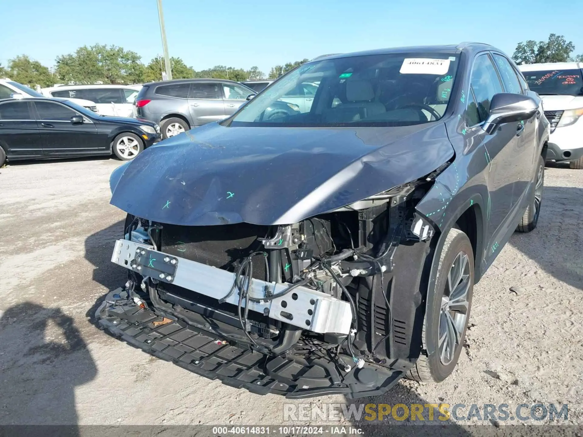 6 Фотография поврежденного автомобиля 2T2HZMAA6NC238516 LEXUS RX 350 2022