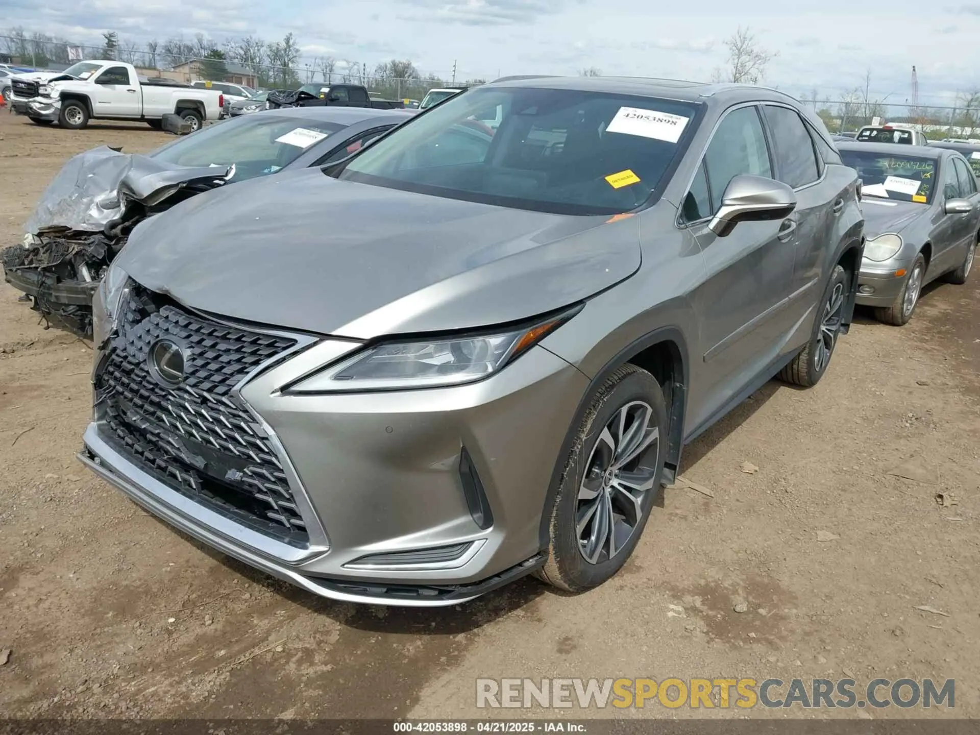 2 Photograph of a damaged car 2T2HZMAA6NC238967 LEXUS RX 350 2022