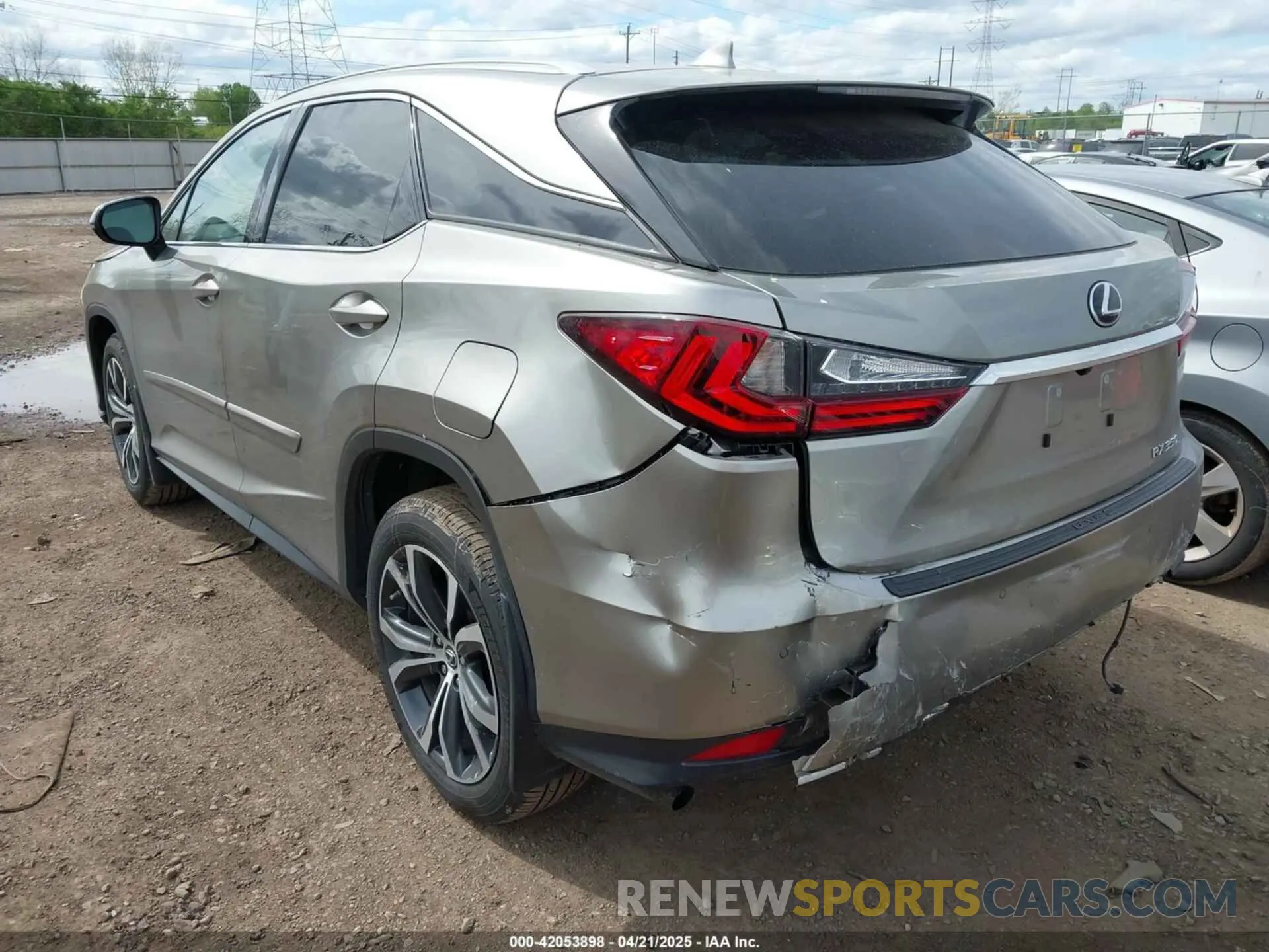 3 Photograph of a damaged car 2T2HZMAA6NC238967 LEXUS RX 350 2022