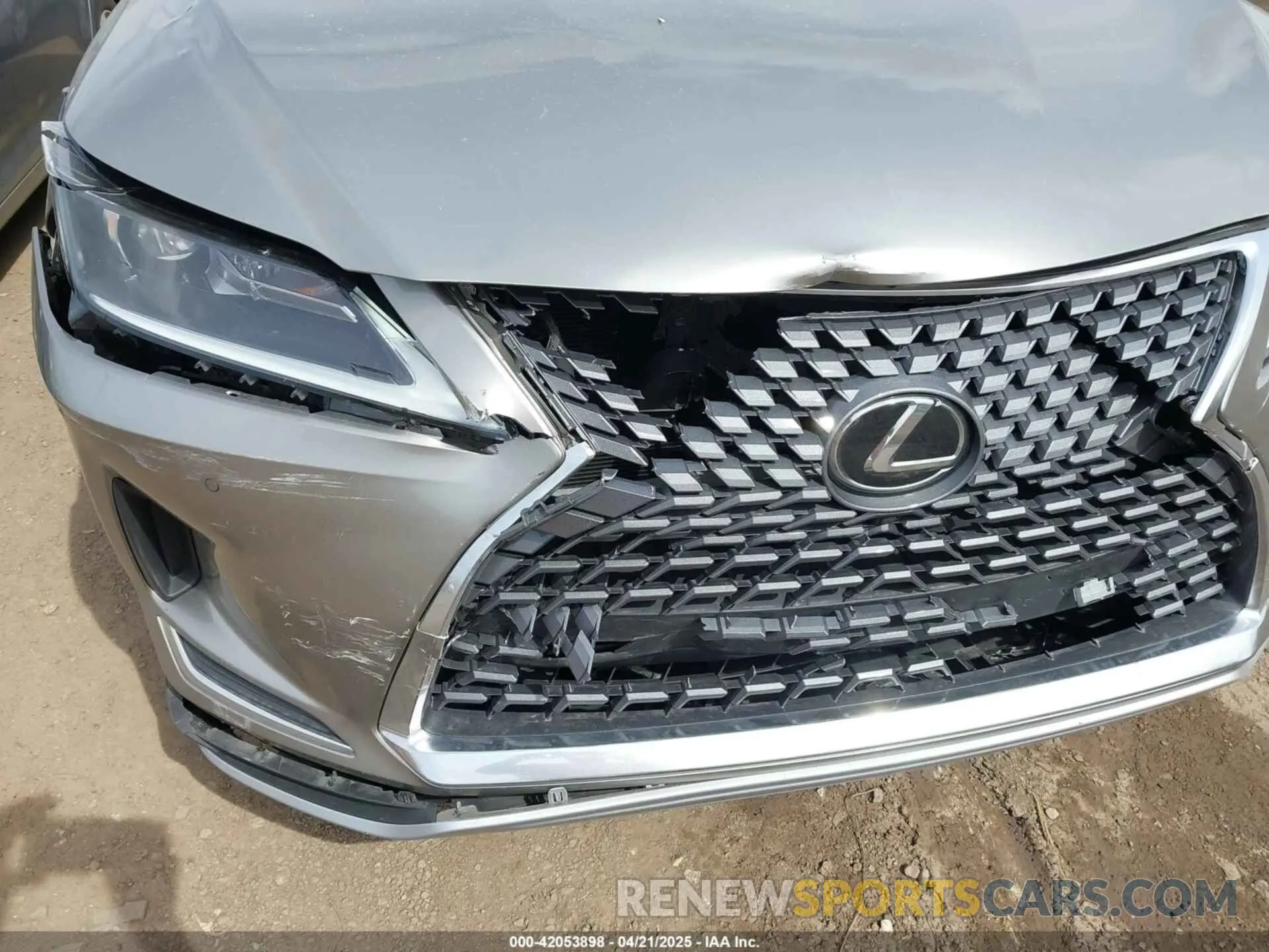 6 Photograph of a damaged car 2T2HZMAA6NC238967 LEXUS RX 350 2022