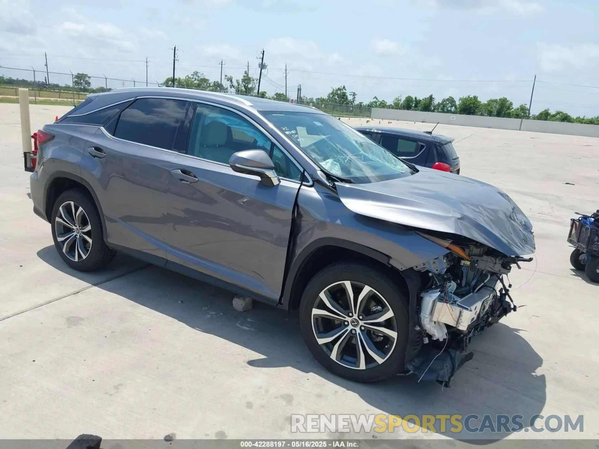 1 Photograph of a damaged car 2T2HZMAA6NC240640 LEXUS RX 350 2022