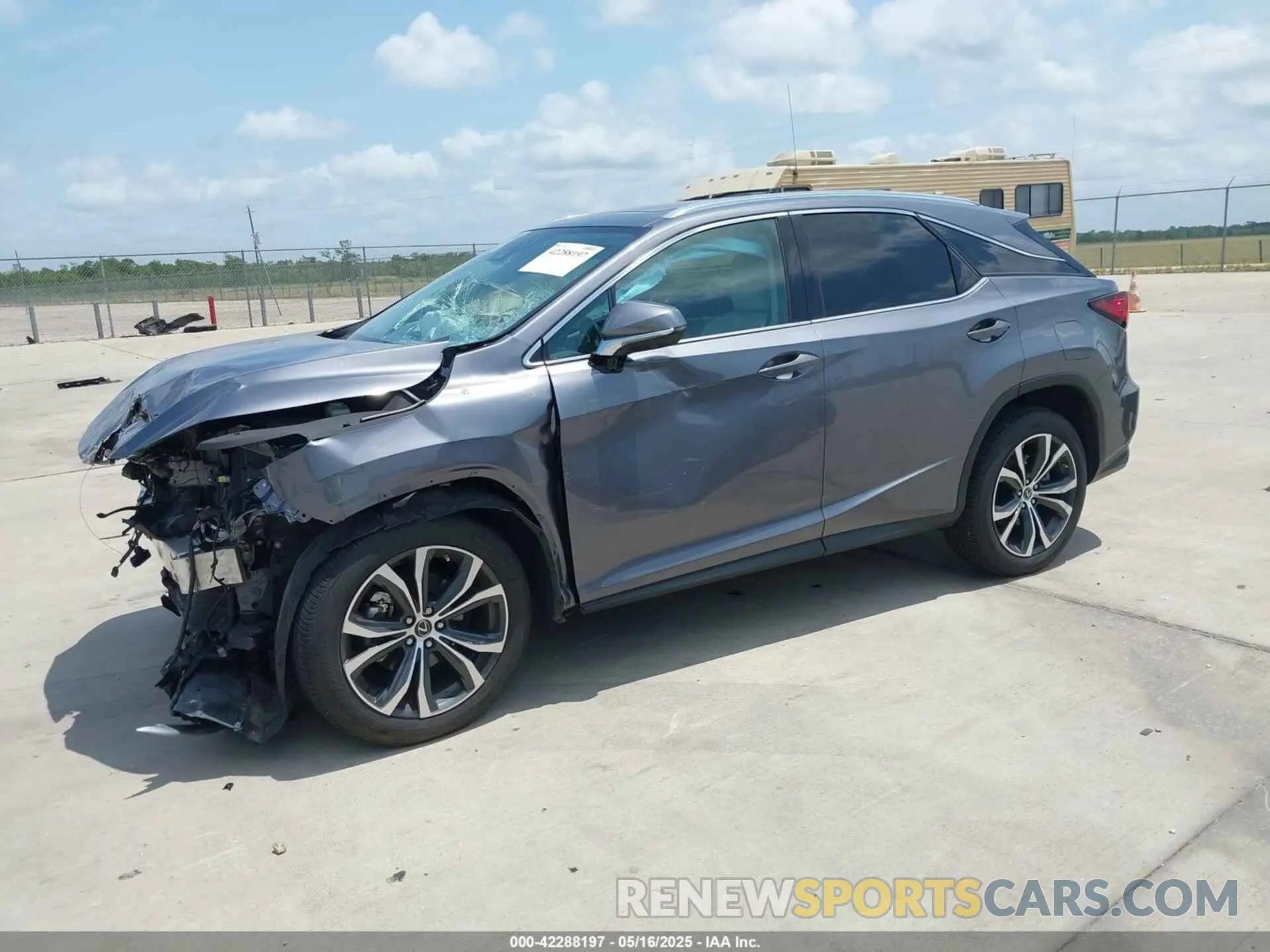 2 Photograph of a damaged car 2T2HZMAA6NC240640 LEXUS RX 350 2022