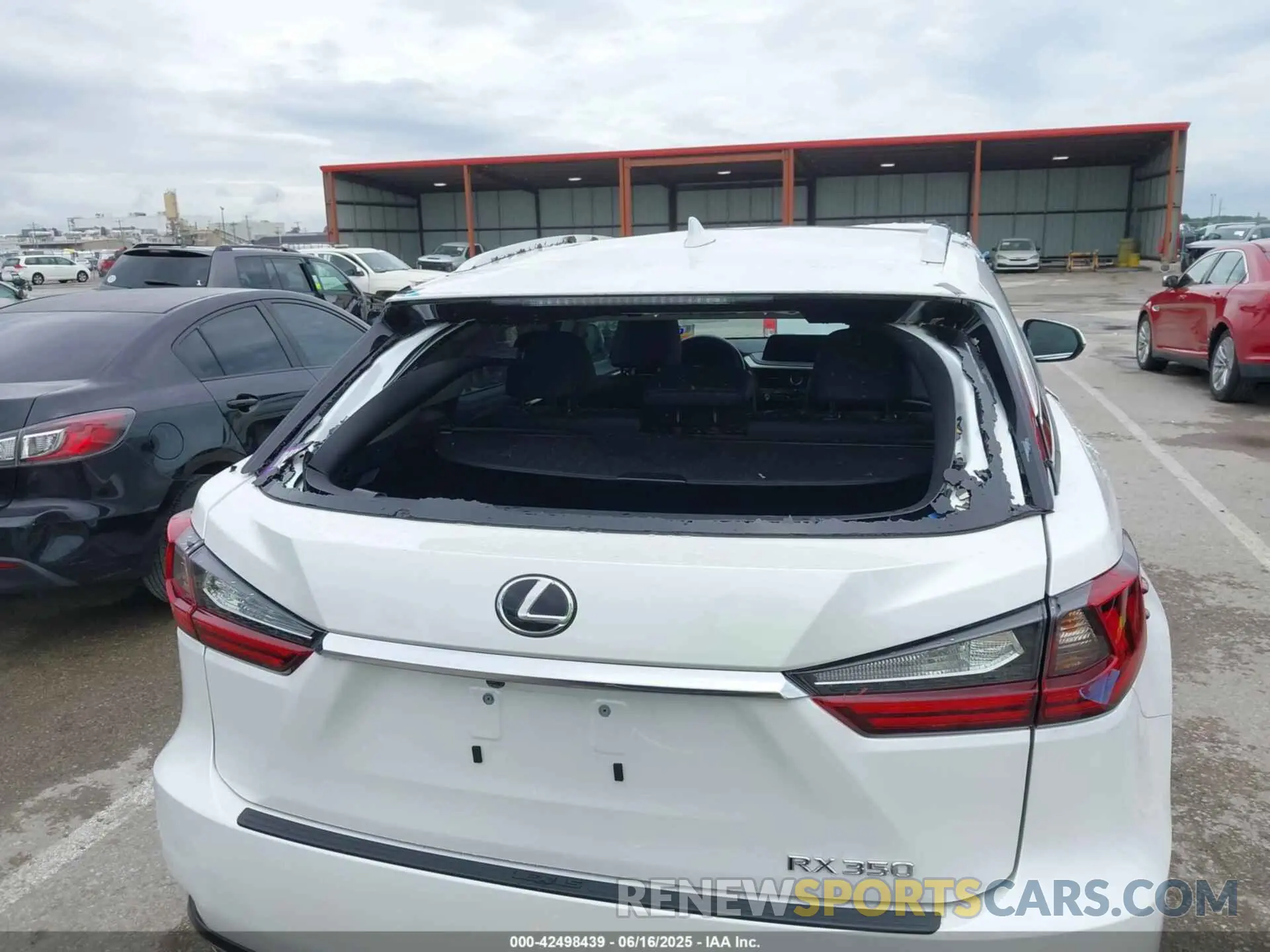 6 Фотография поврежденного автомобиля 2T2HZMAA6NC257406 LEXUS RX 350 2022