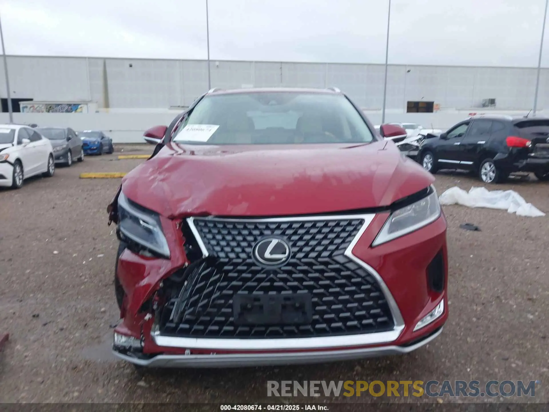 13 Photograph of a damaged car 2T2HZMAA8NC225184 LEXUS RX 350 2022