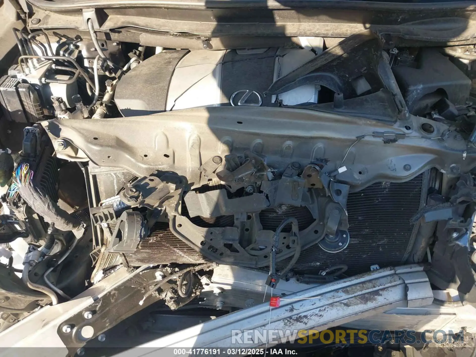 10 Photograph of a damaged car 2T2HZMAA8NC241885 LEXUS RX 350 2022