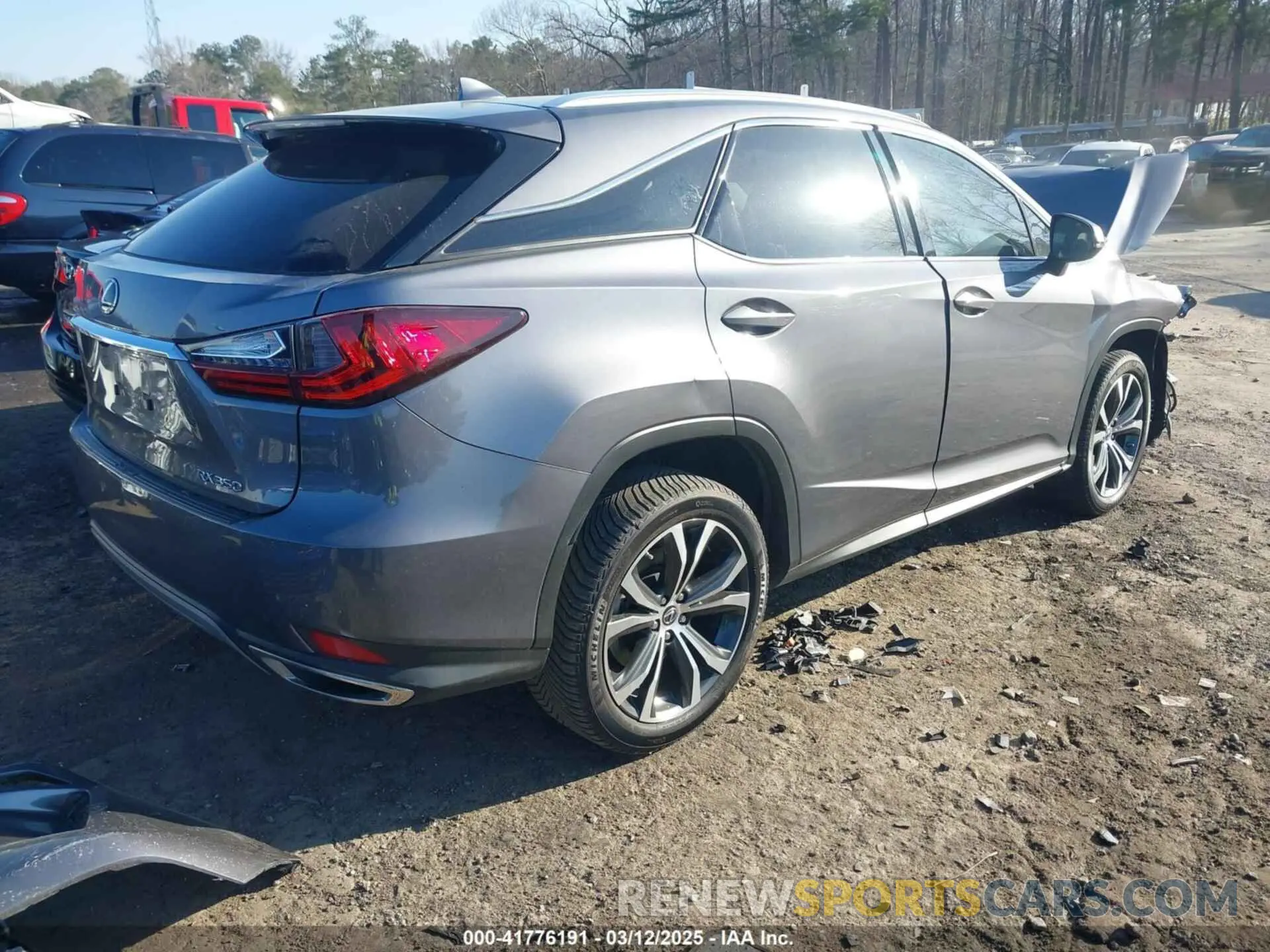 4 Photograph of a damaged car 2T2HZMAA8NC241885 LEXUS RX 350 2022