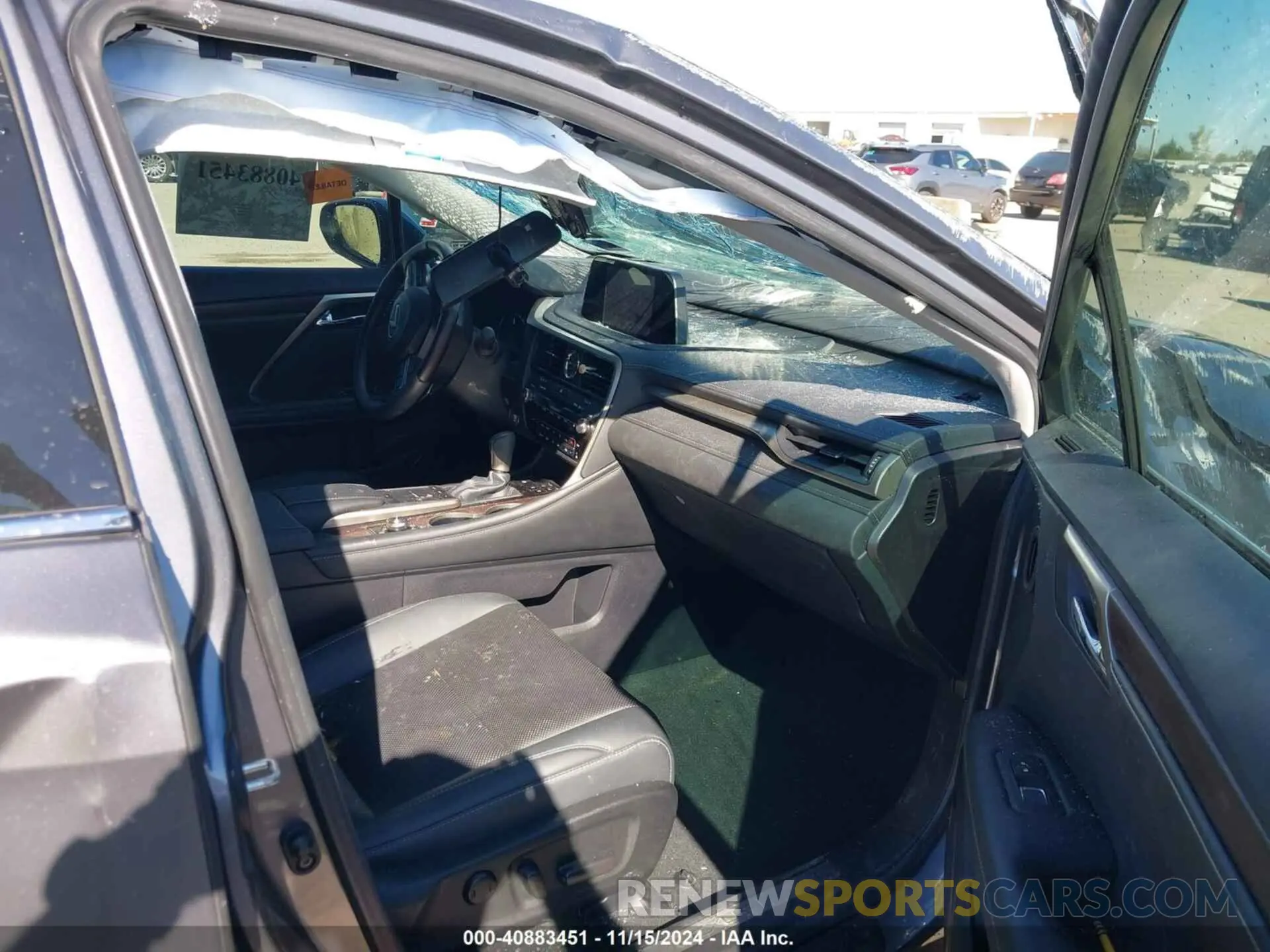5 Фотография поврежденного автомобиля 2T2HZMAA8NC243202 LEXUS RX 350 2022