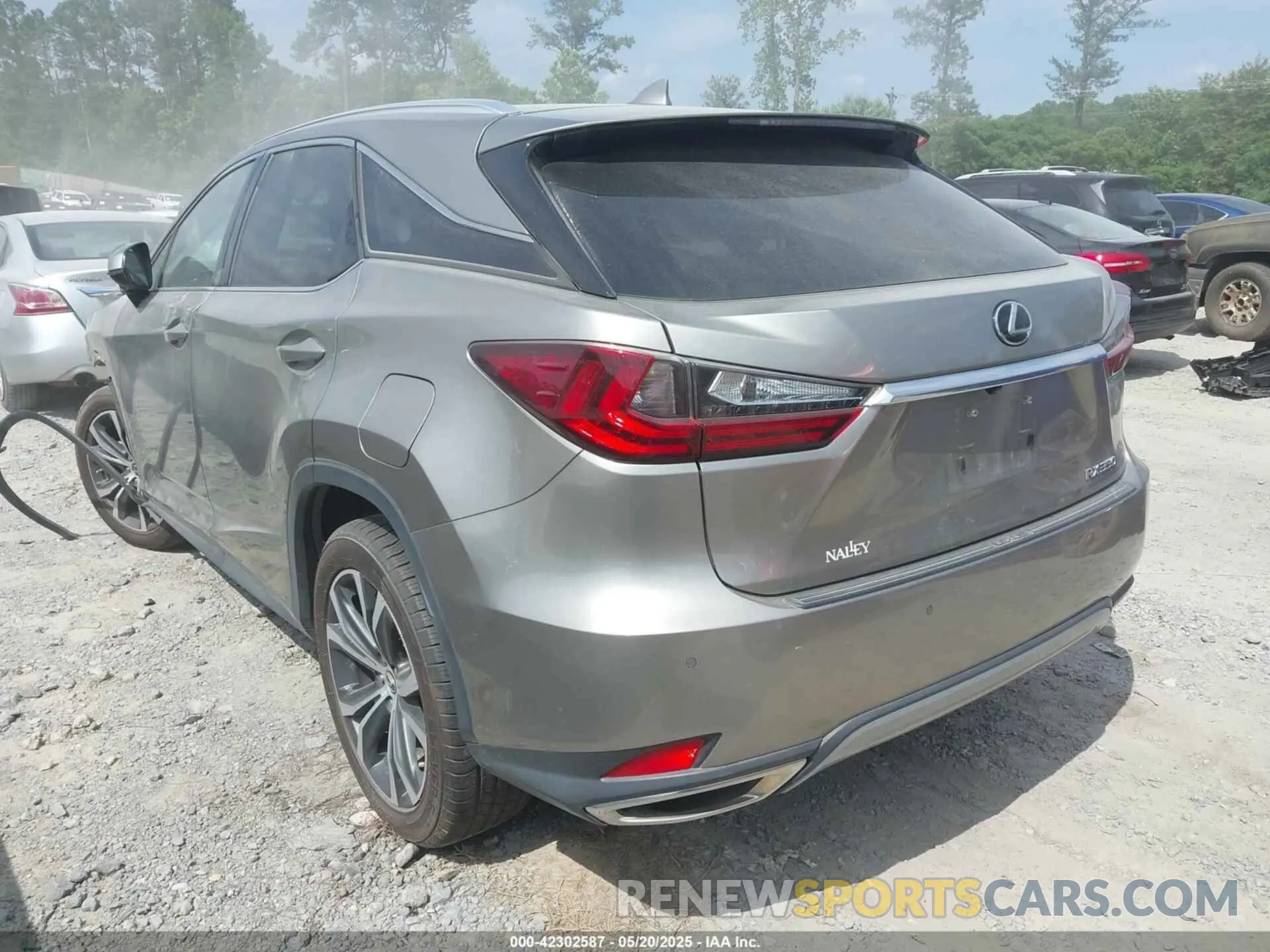 3 Фотография поврежденного автомобиля 2T2HZMAAXNC219757 LEXUS RX 350 2022