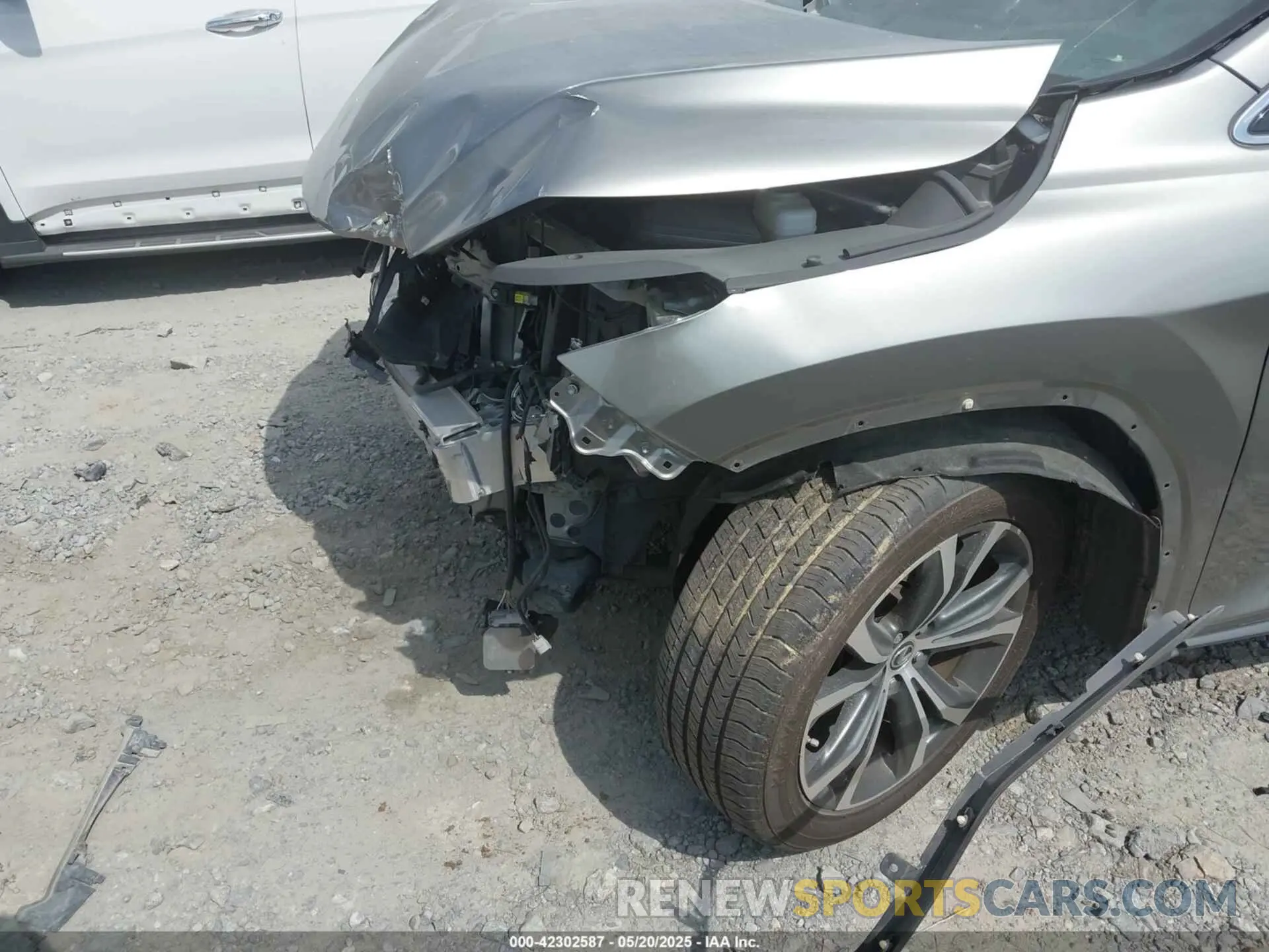 6 Фотография поврежденного автомобиля 2T2HZMAAXNC219757 LEXUS RX 350 2022