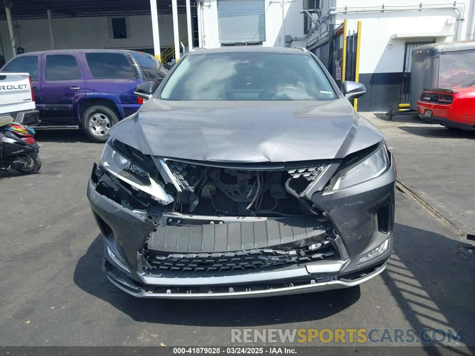 13 Photograph of a damaged car 2T2HZMAAXNC228510 LEXUS RX 350 2022