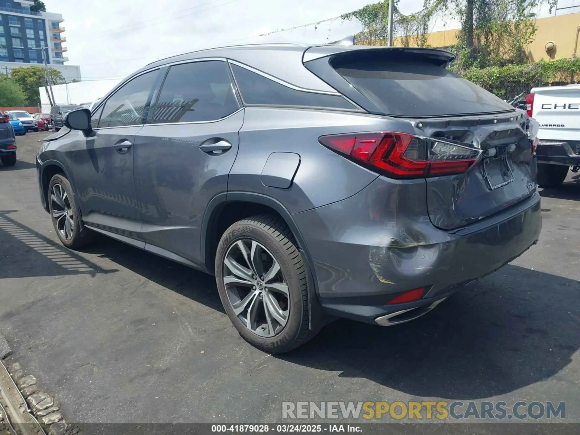 3 Photograph of a damaged car 2T2HZMAAXNC228510 LEXUS RX 350 2022