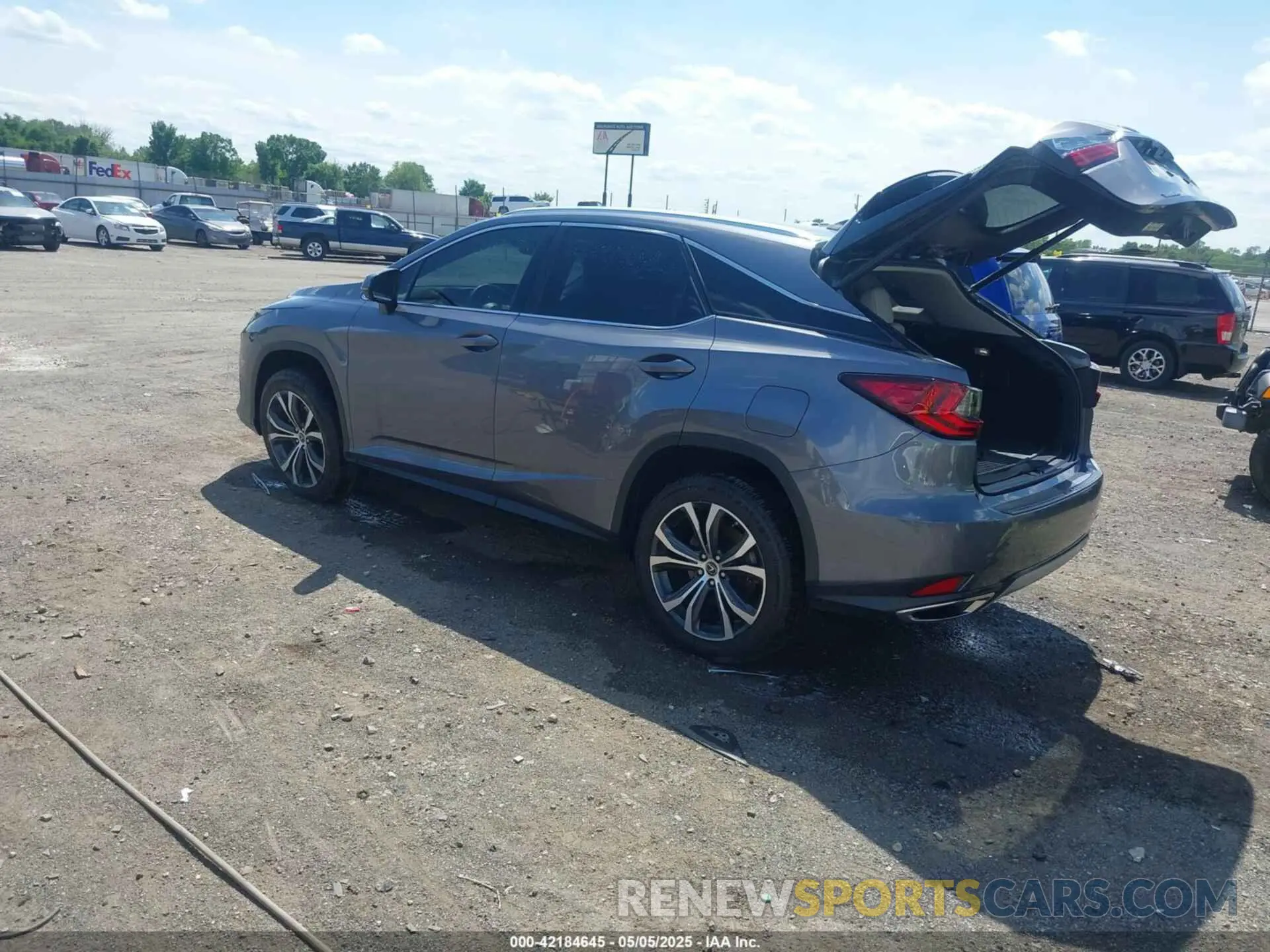 3 Photograph of a damaged car 2T2HZMDA1NC342374 LEXUS RX 350 2022