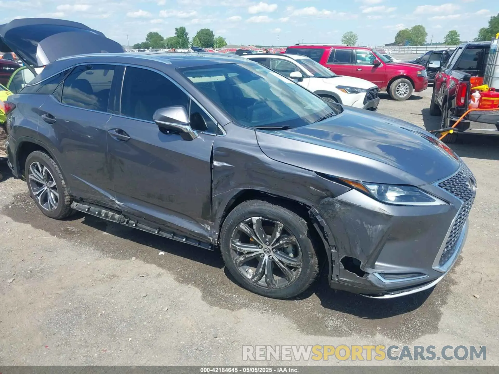 6 Photograph of a damaged car 2T2HZMDA1NC342374 LEXUS RX 350 2022