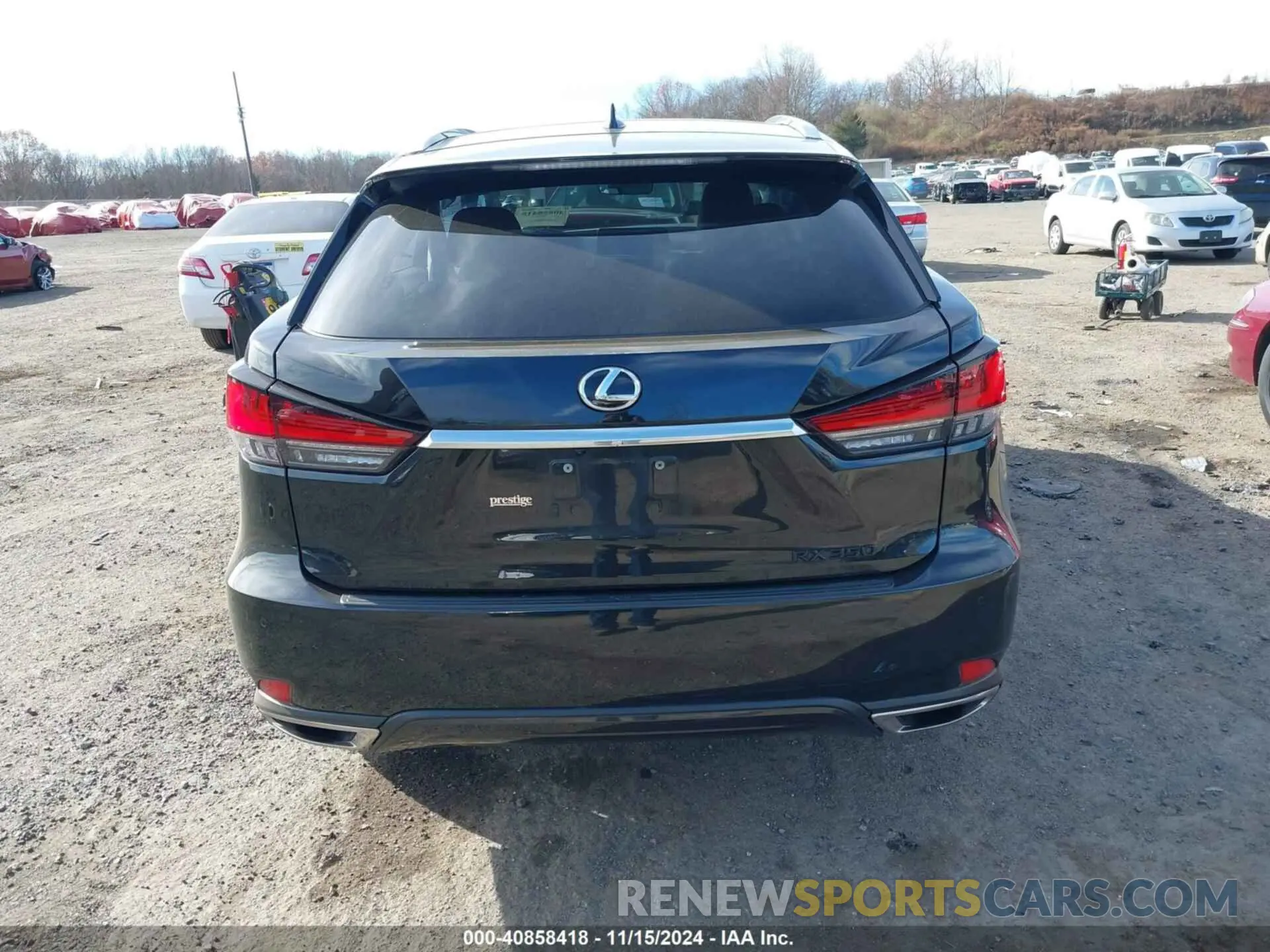 16 Photograph of a damaged car 2T2HZMDA3NC333305 LEXUS RX 350 2022